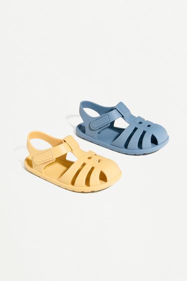 Barefoot cage sandals — BLUE 6