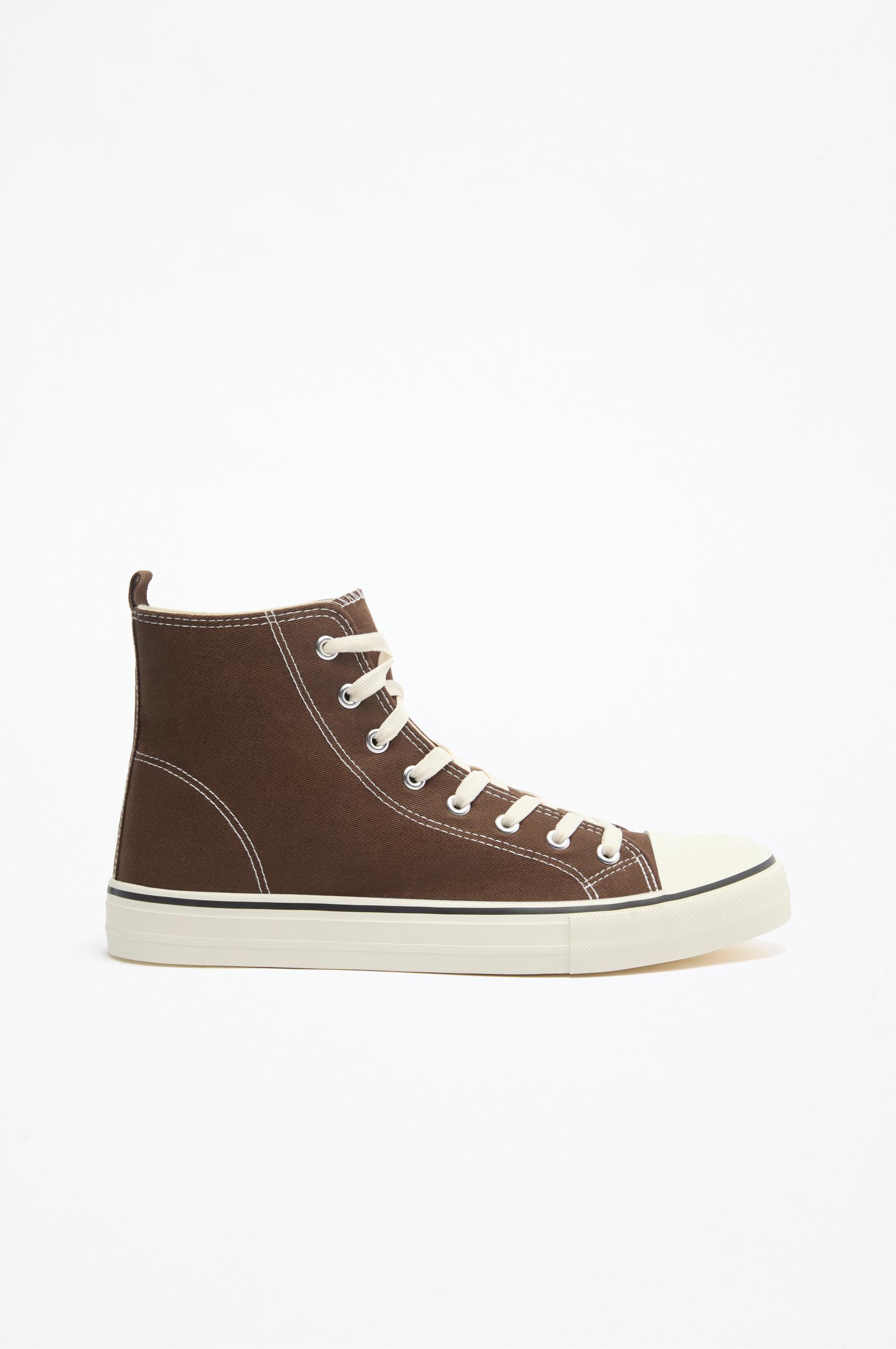 Pull on high top sneakers best sale