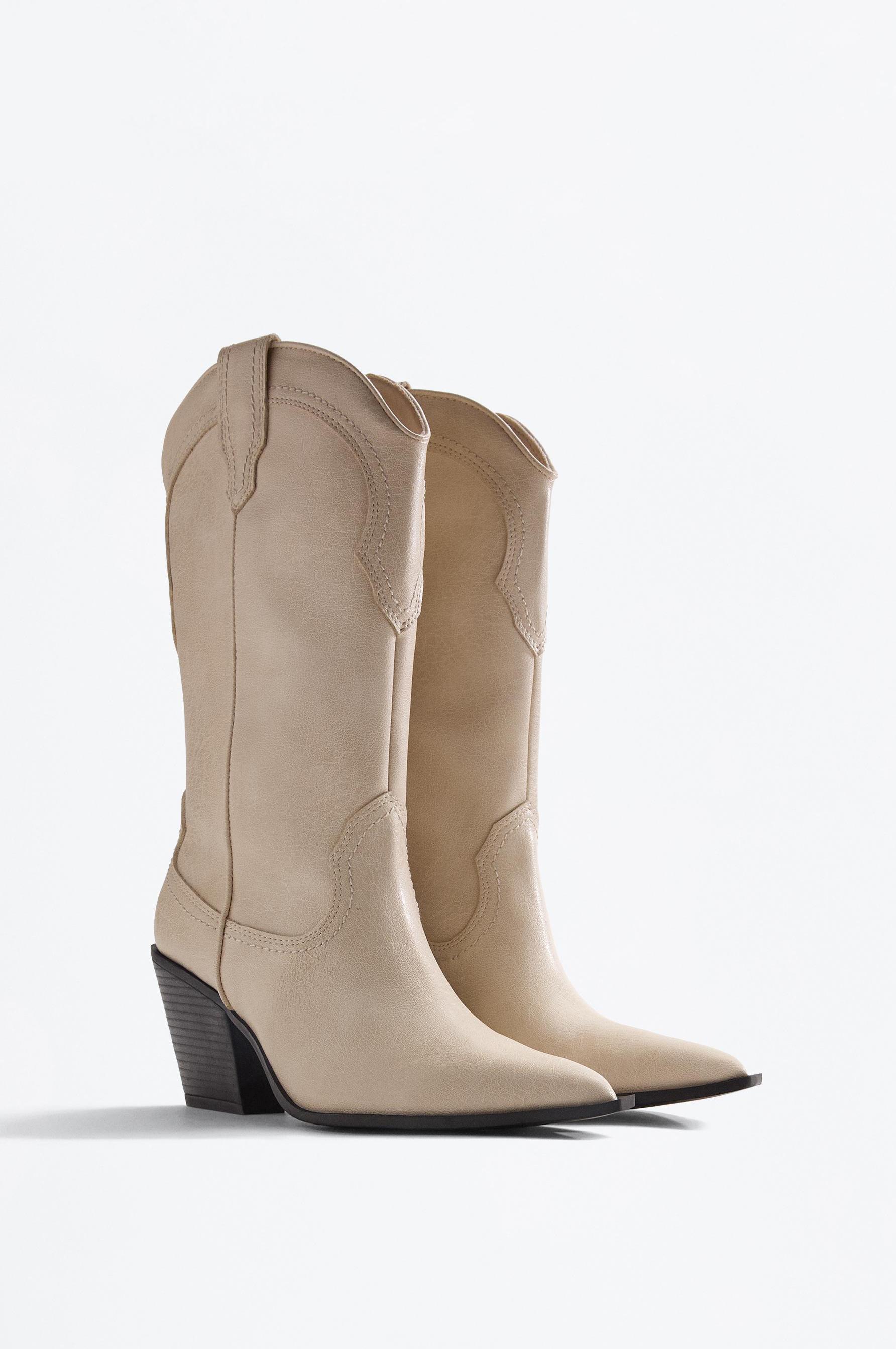 Cowboy boot — ECRU