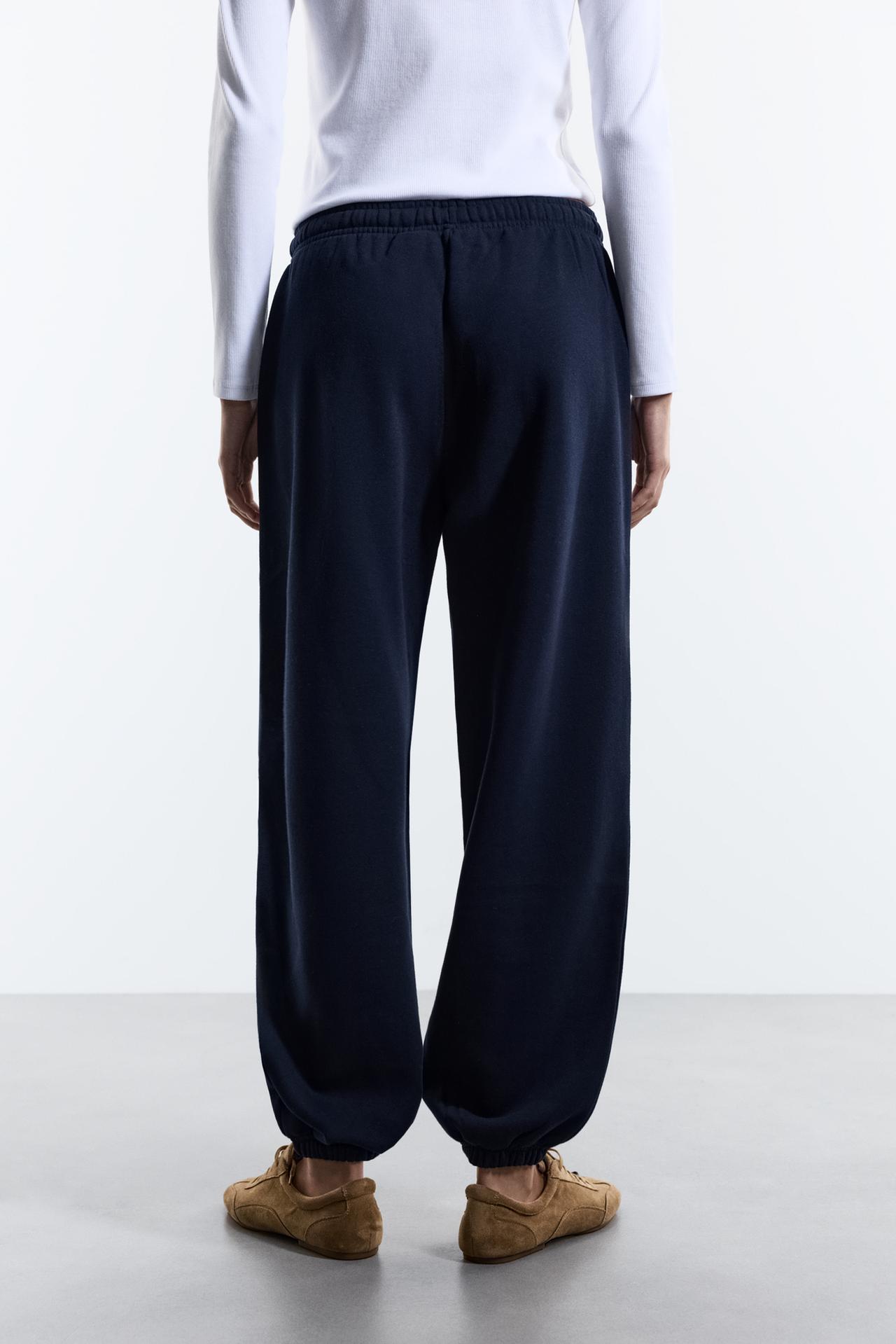 Basic tracksuit bottoms — DARK NAVY