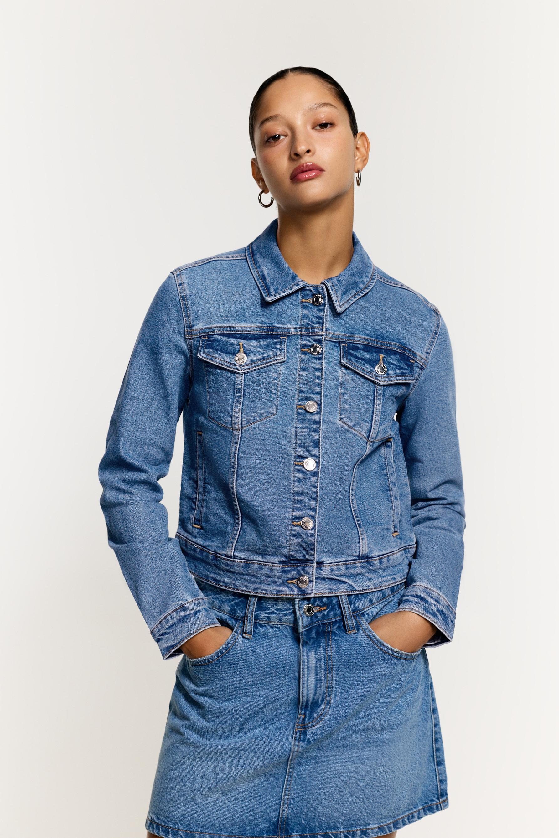 Cazadora denim básica