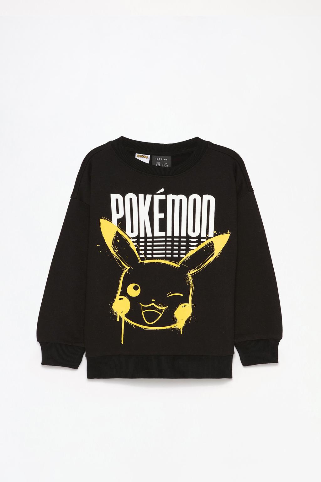 Pikachu Pokémon™ graffiti print sweatshirt