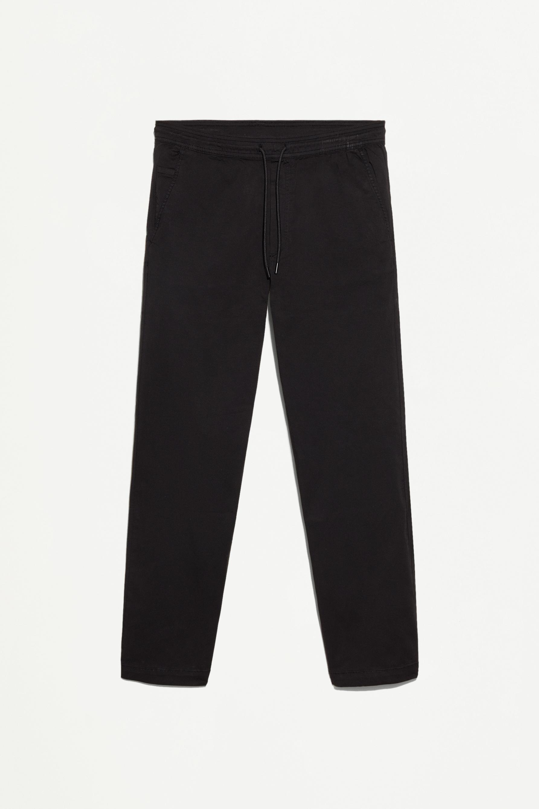 Slim fit jogger trousers — BLACK