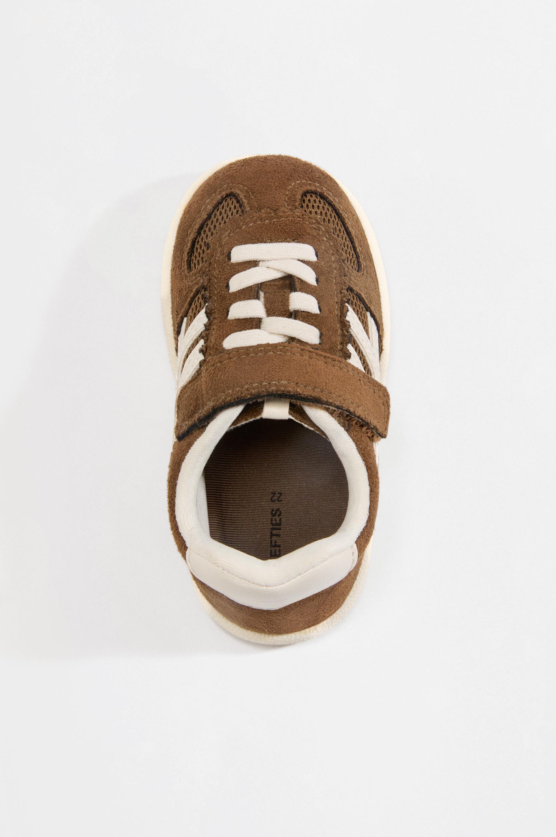 Barefoot-style mixed-material sneakers — 1-066