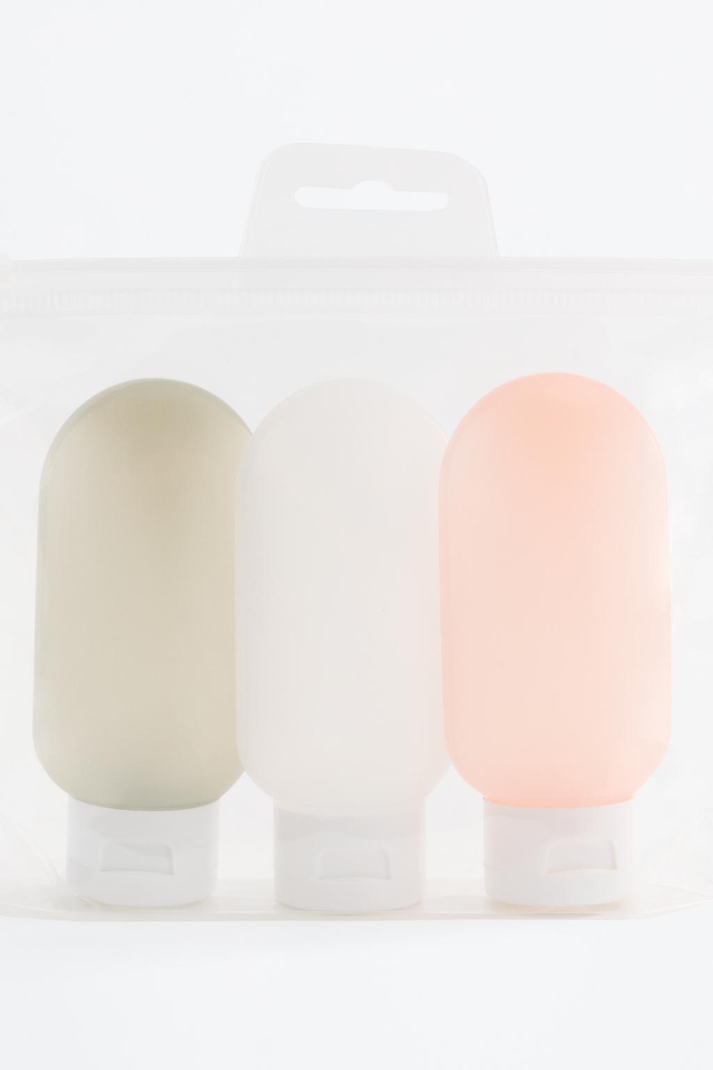 Pack of 3 reusable bottles