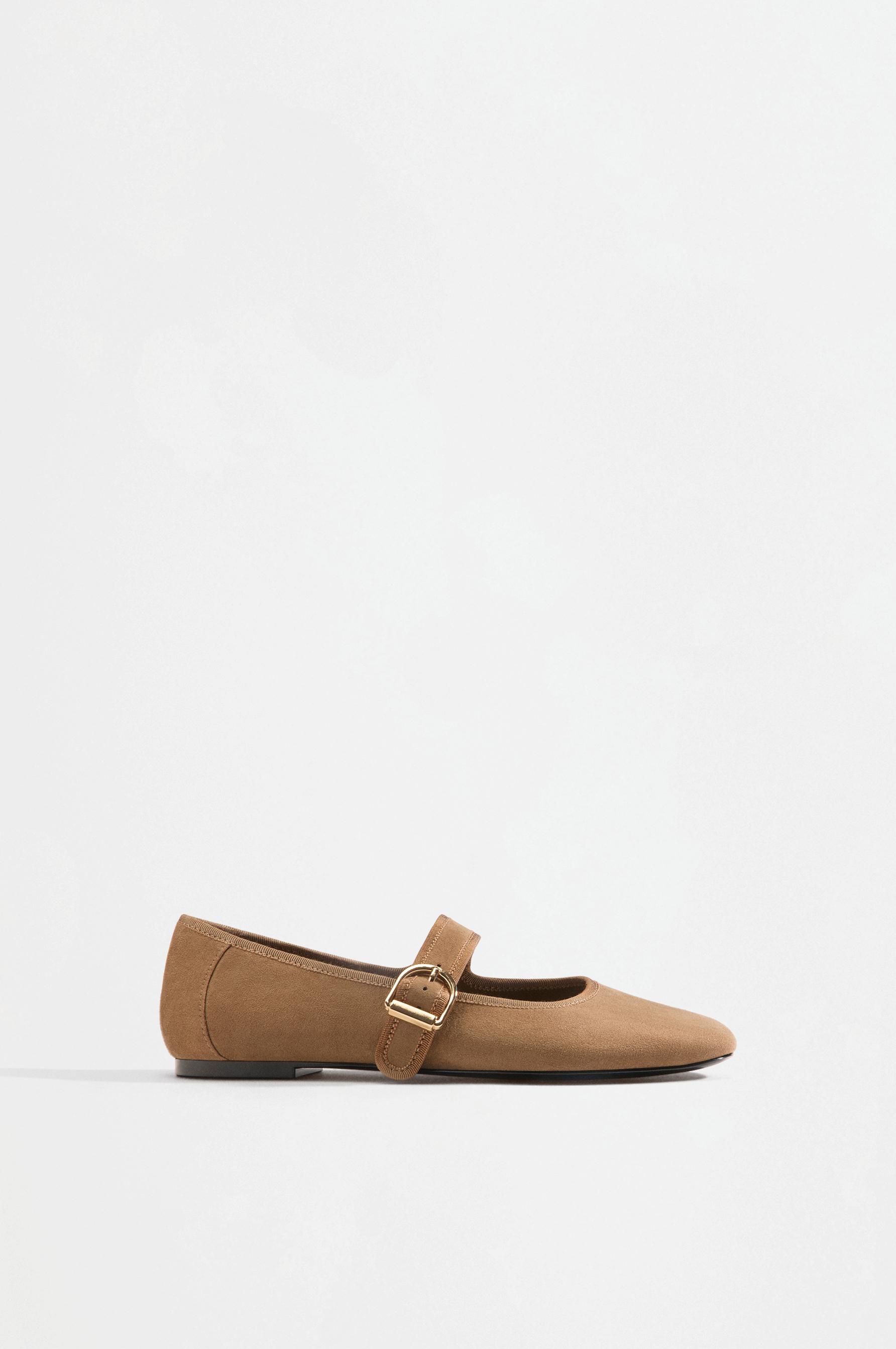 Ballet flats — LEATHER