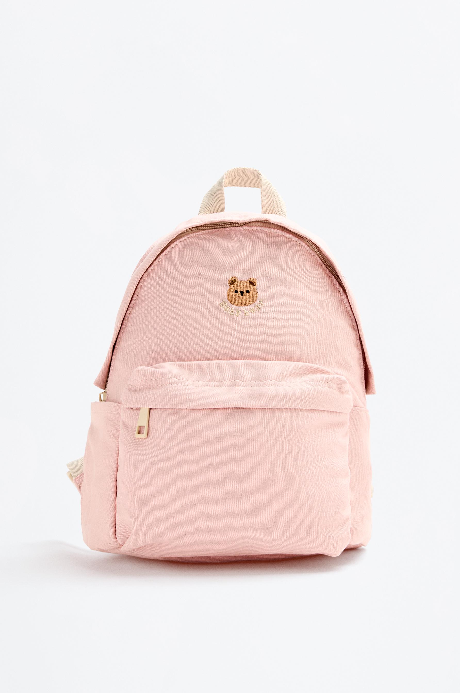 Mochila escolar detalle oso