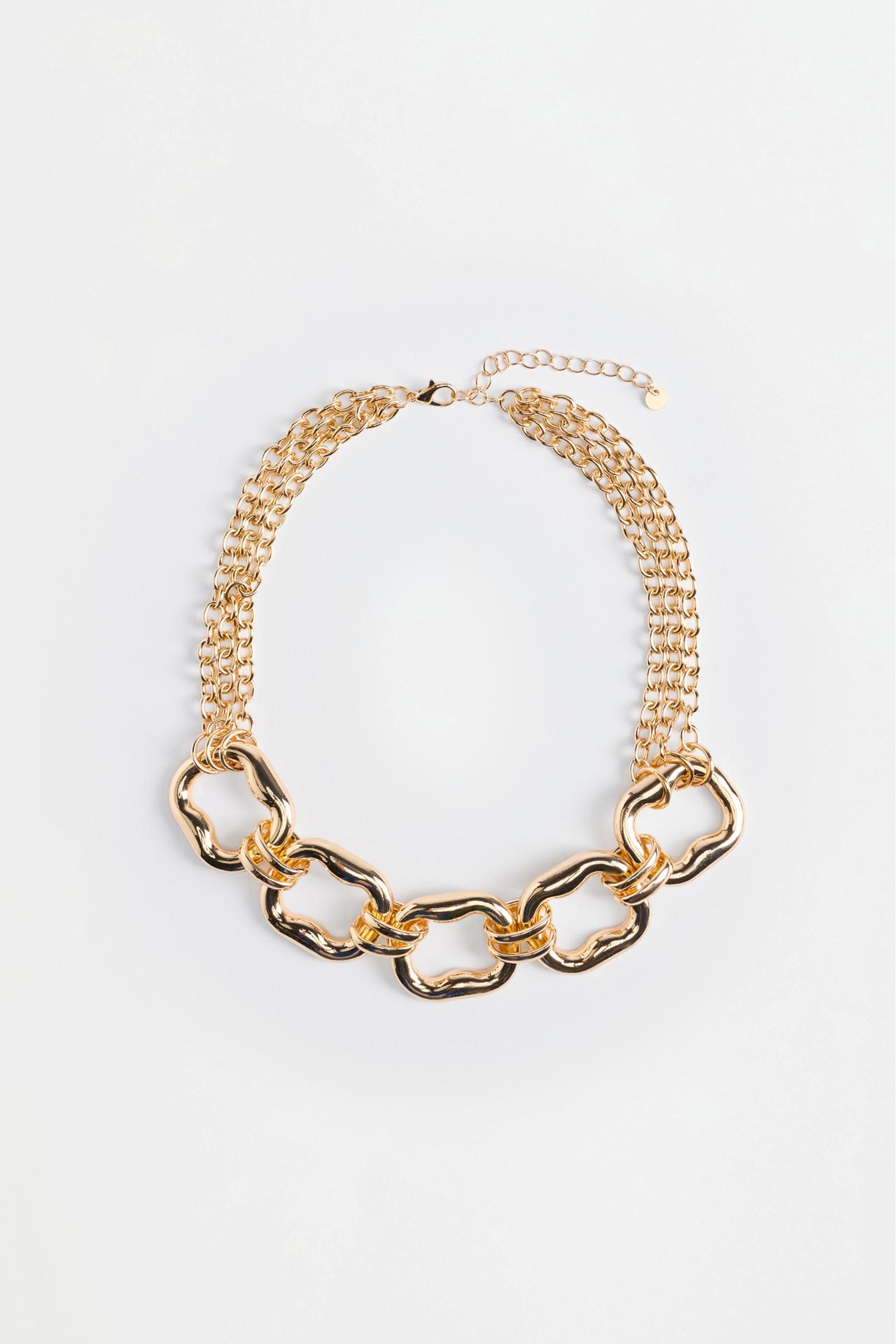 Gold link necklace — GOLD