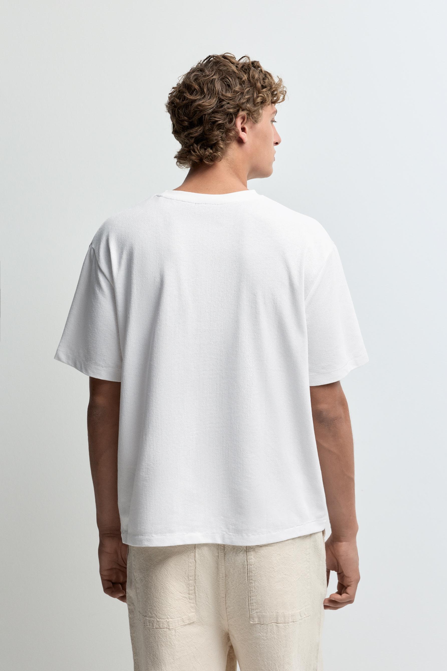 Embroidered T-shirt — OFF WHITE