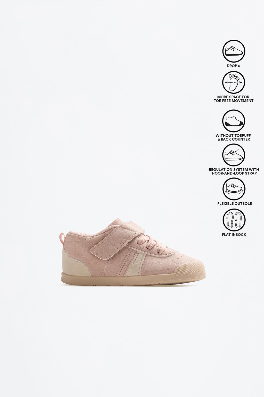 Zapatilla confort puntera barefoot