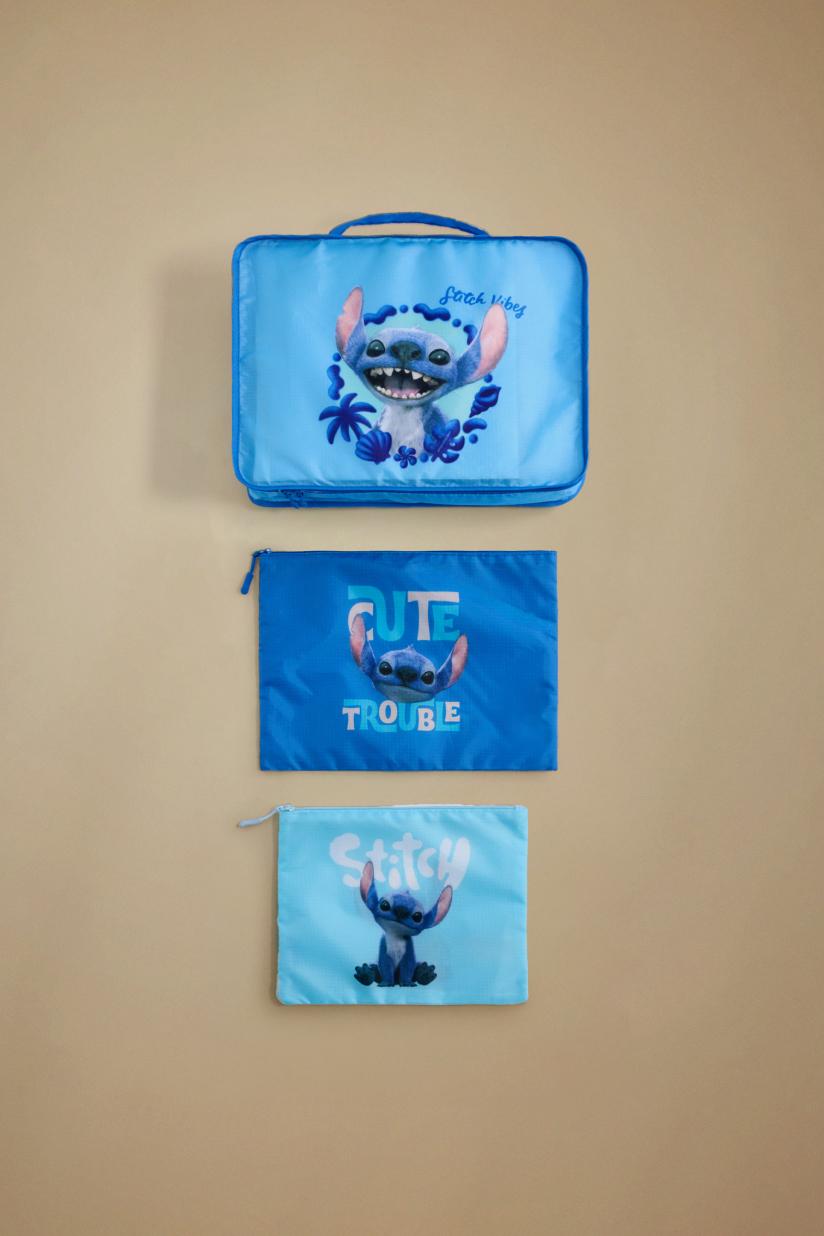 Stitch ©Disney 3 travel organisers set