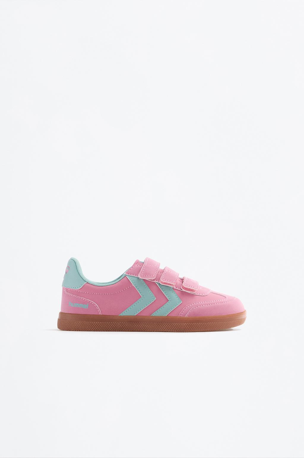 Hummel trainers with caramel soles