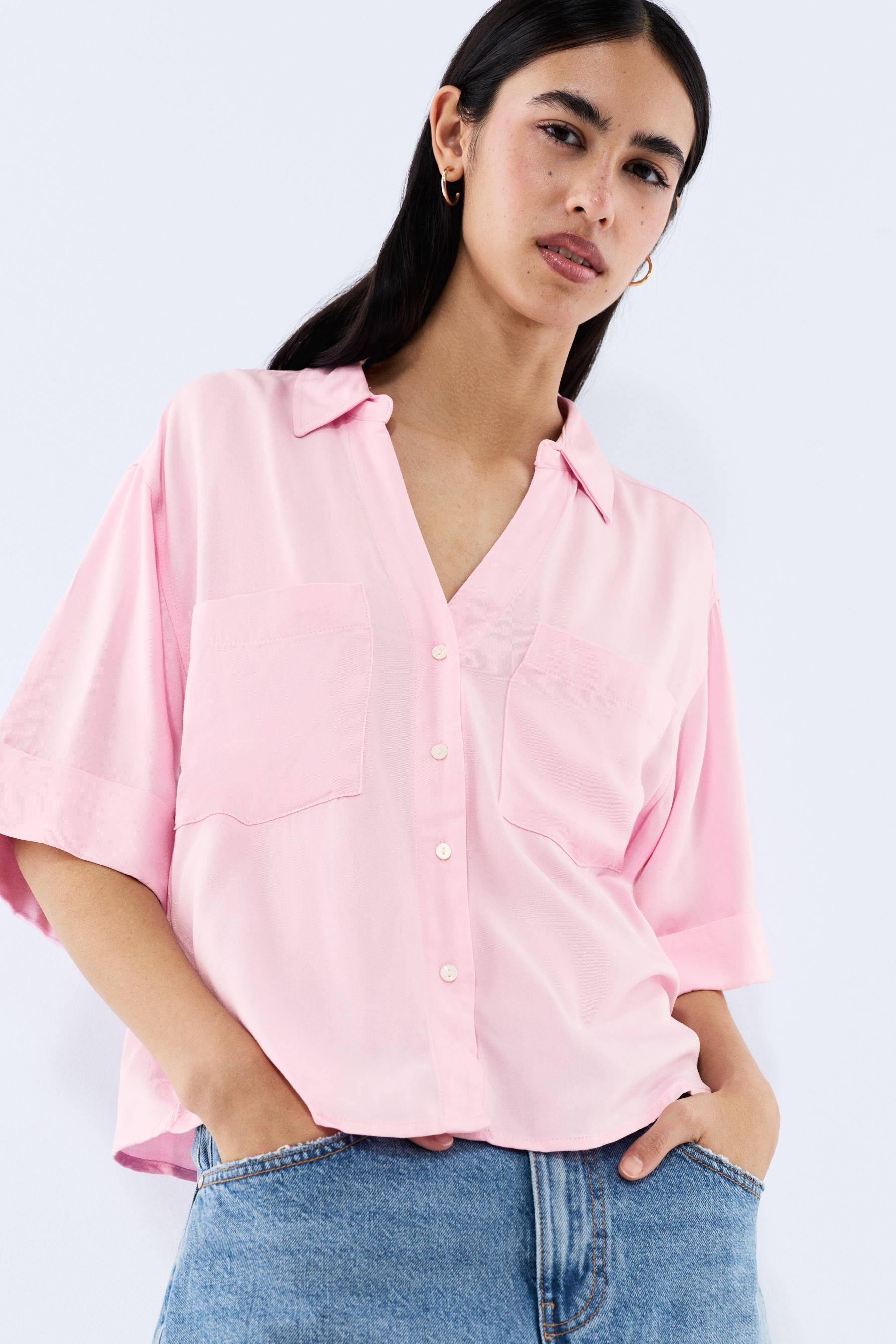 Camisa básica fluida