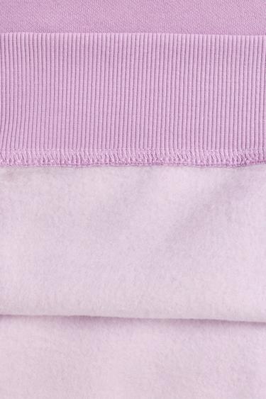 Cropped hoodie — MAUVE PINK 4