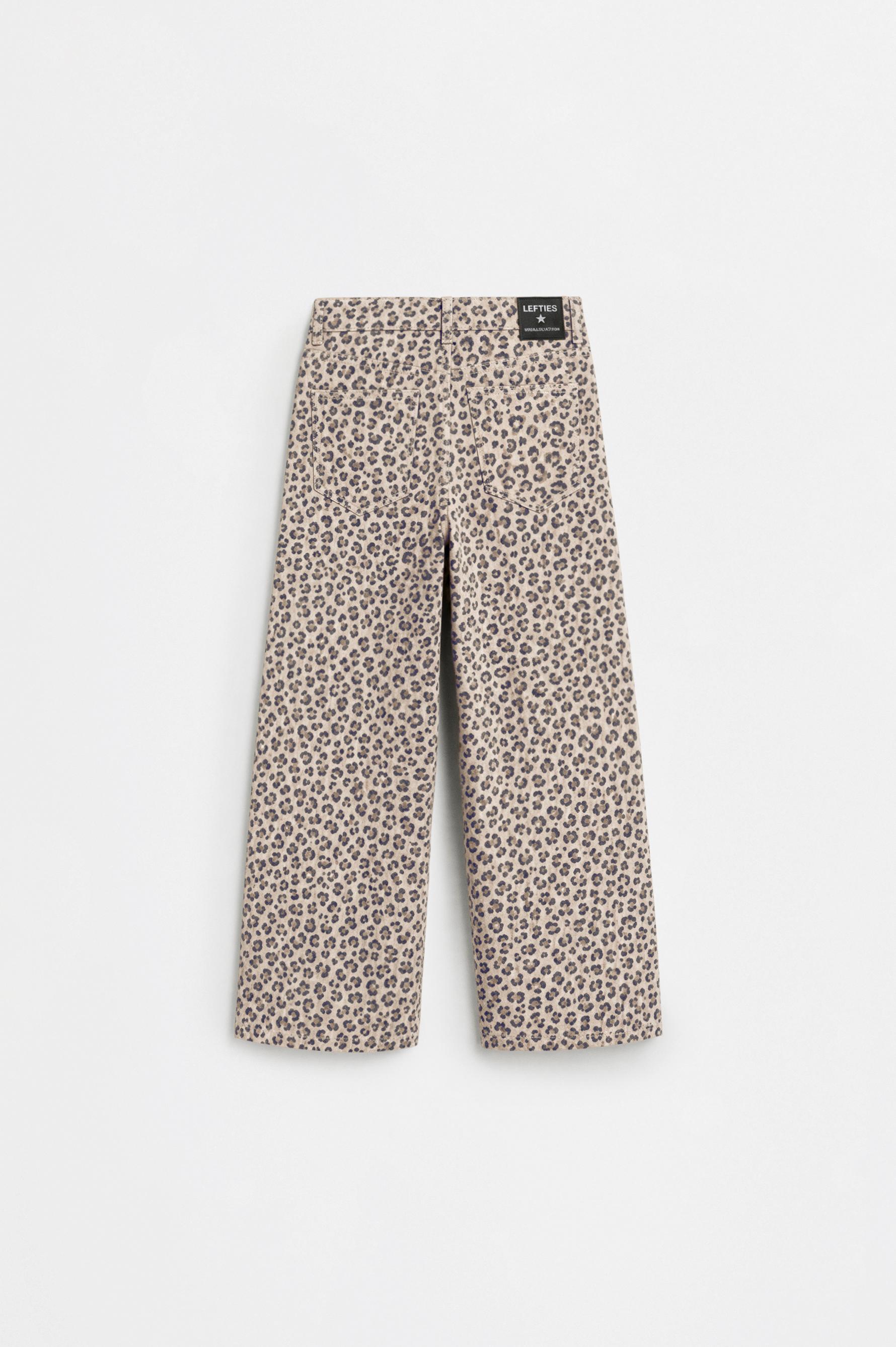Animal print jeans — MINK