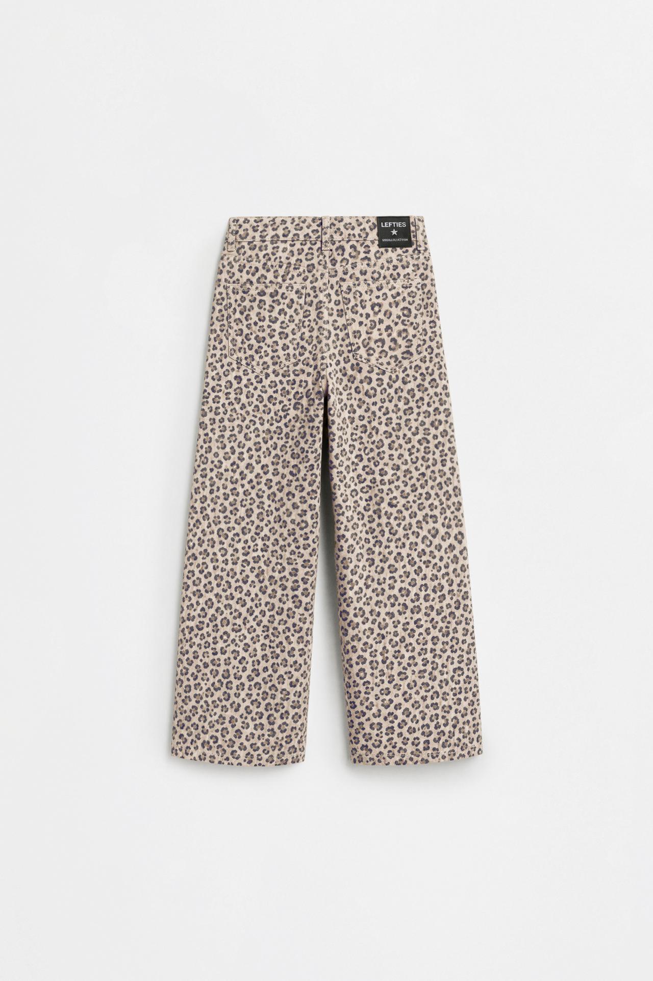 Animal print jeans — MINK
