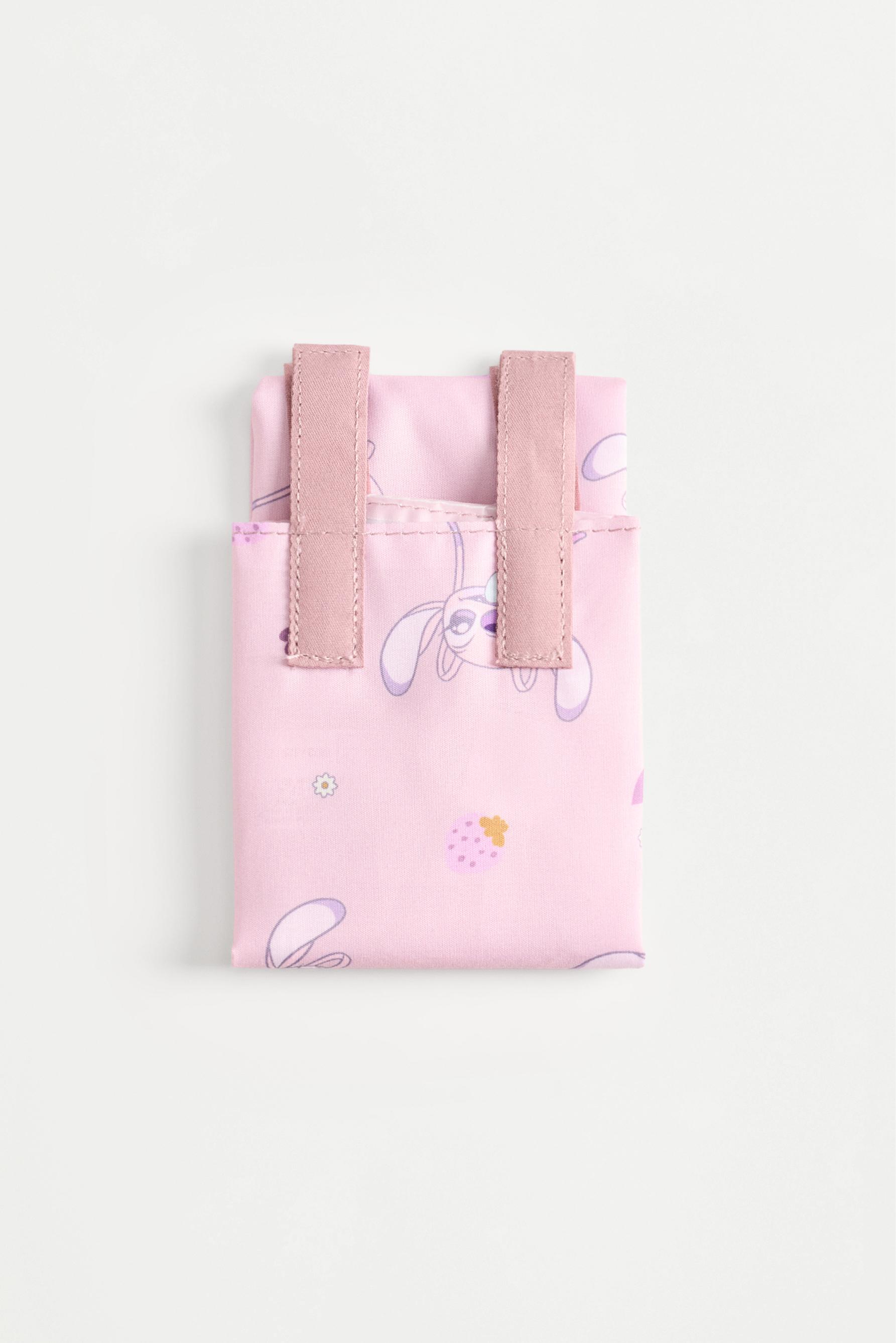 Foldable Angel ©Disney sandwich bag — PINK