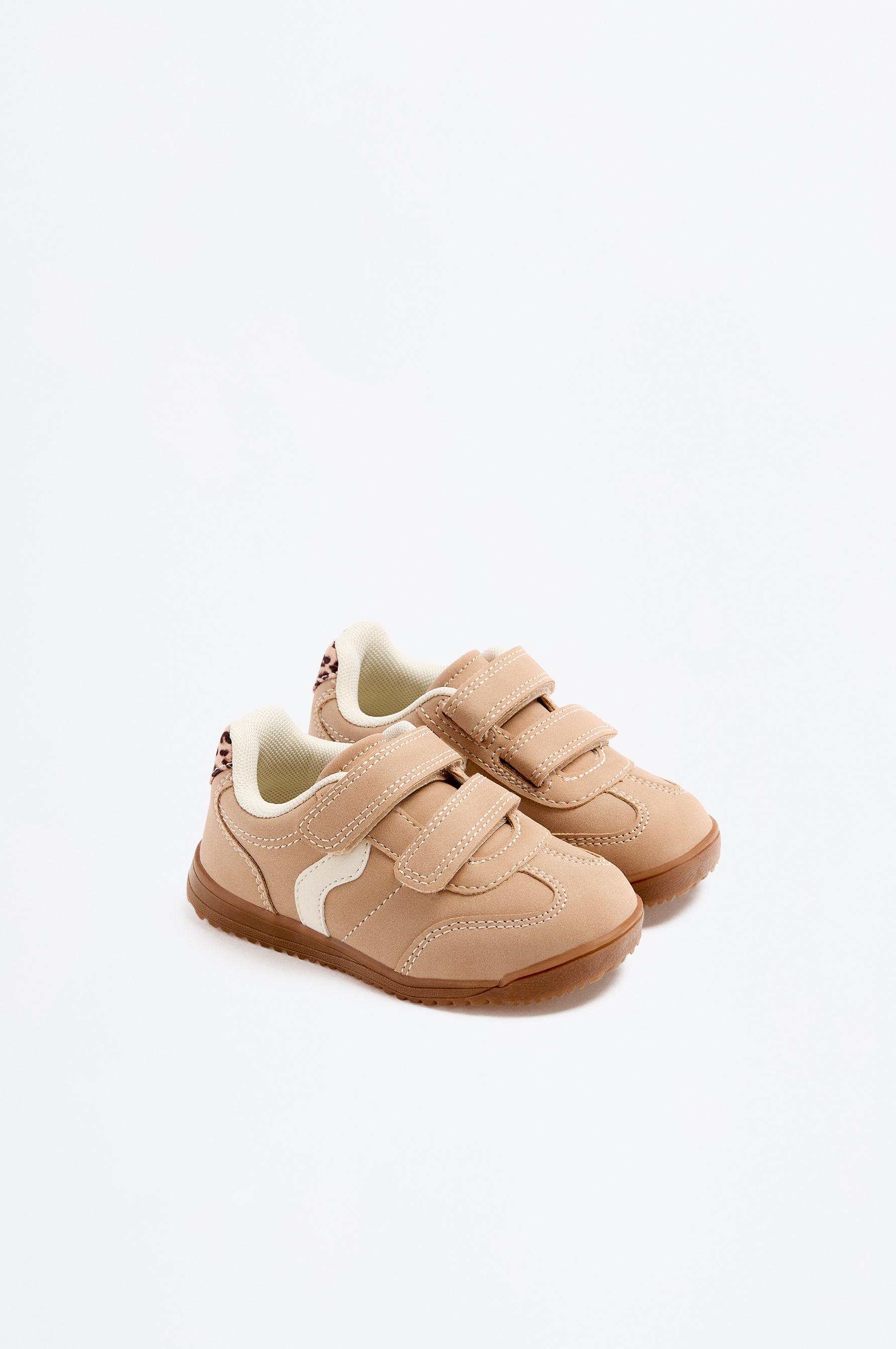 Lefties Kahverengi Tonu Lefties Retro desenli spor ayakkabı