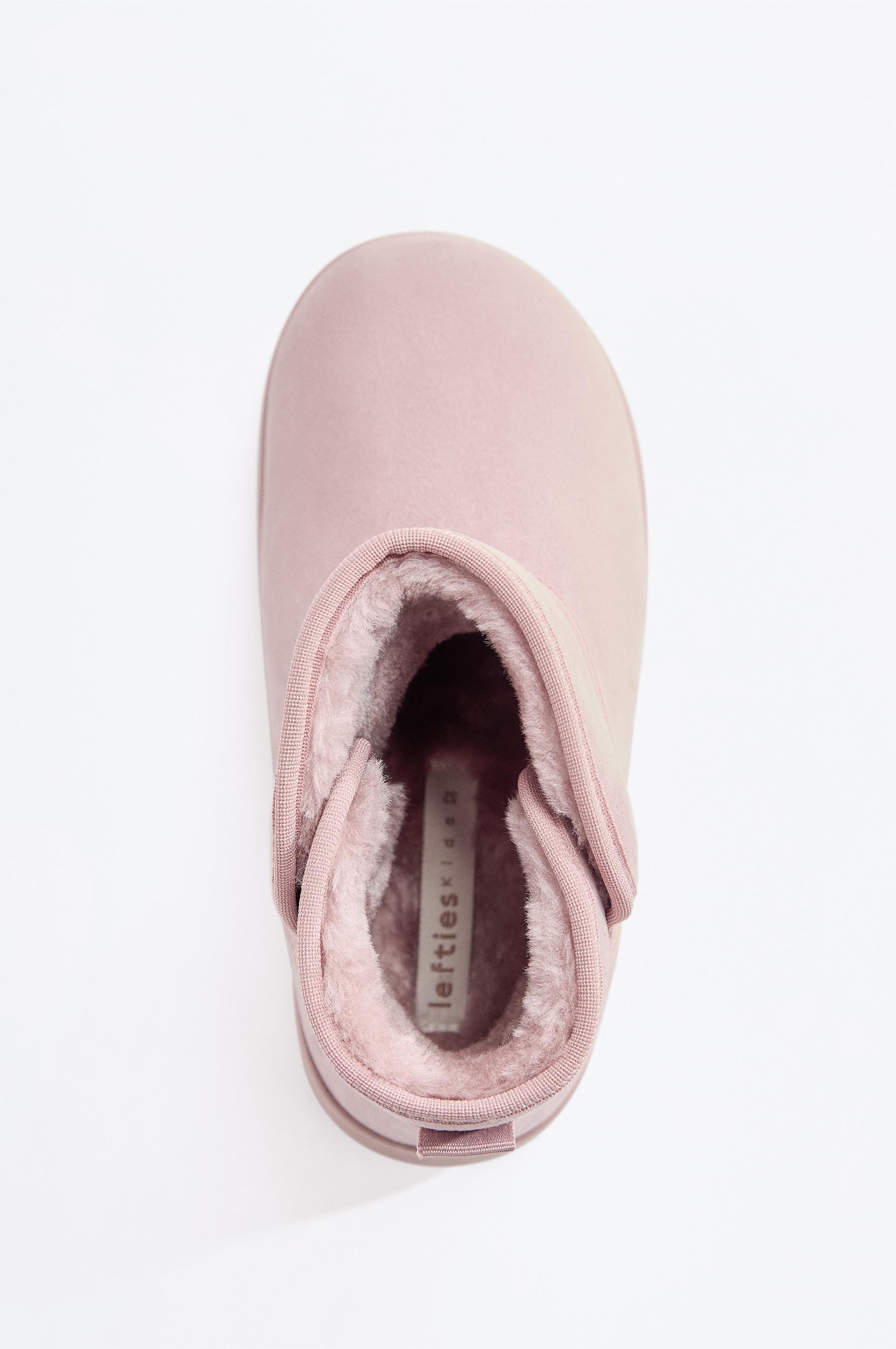 Lined ankle boot — DARK PINK