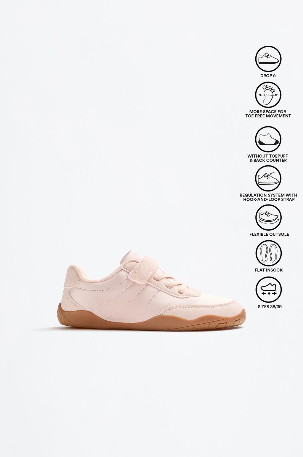 Sneaker comfort barefoot