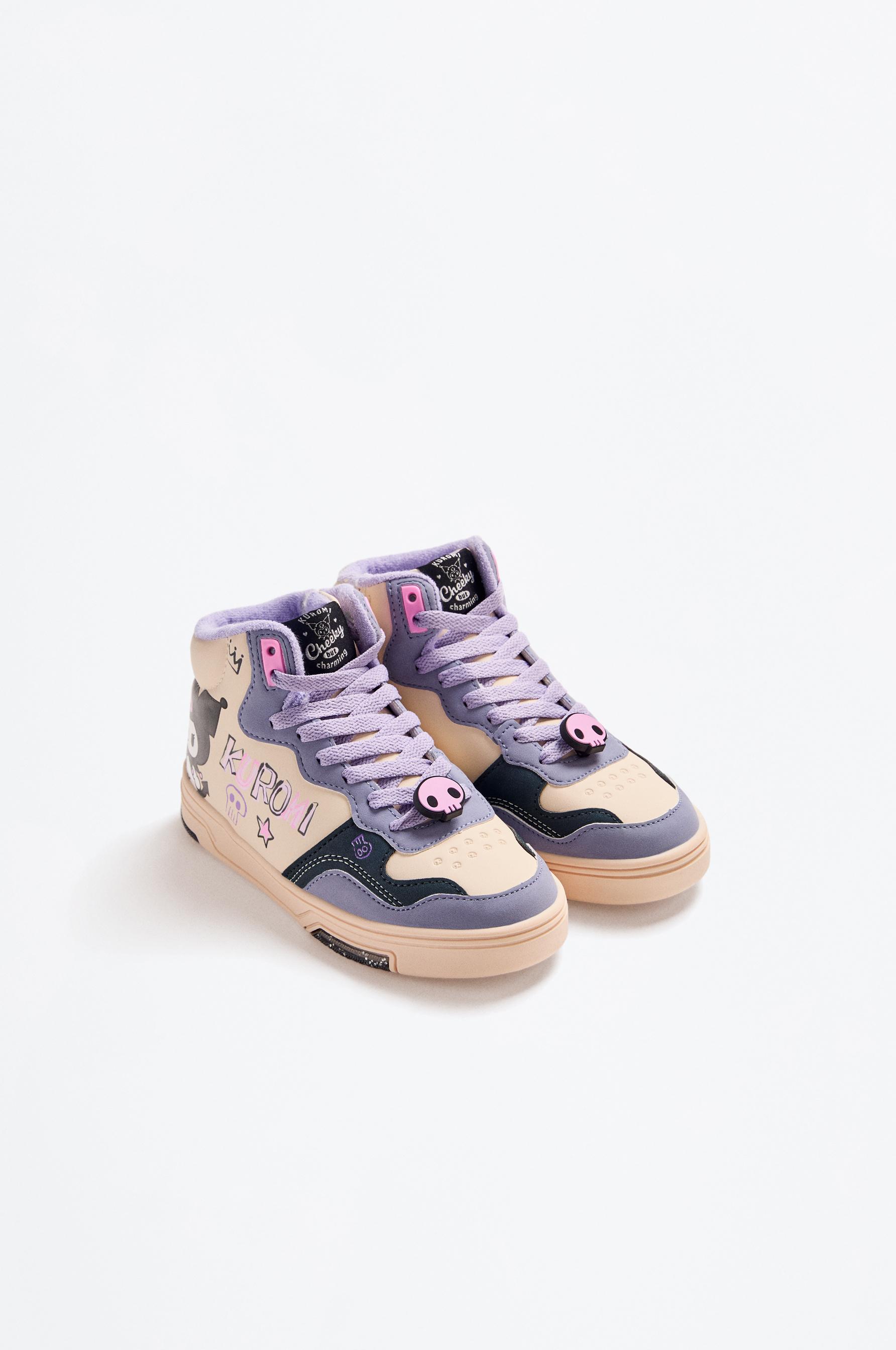Kuromi Hello Kitty ©SANRIO ankle sneaker — MULTI-COLOURED