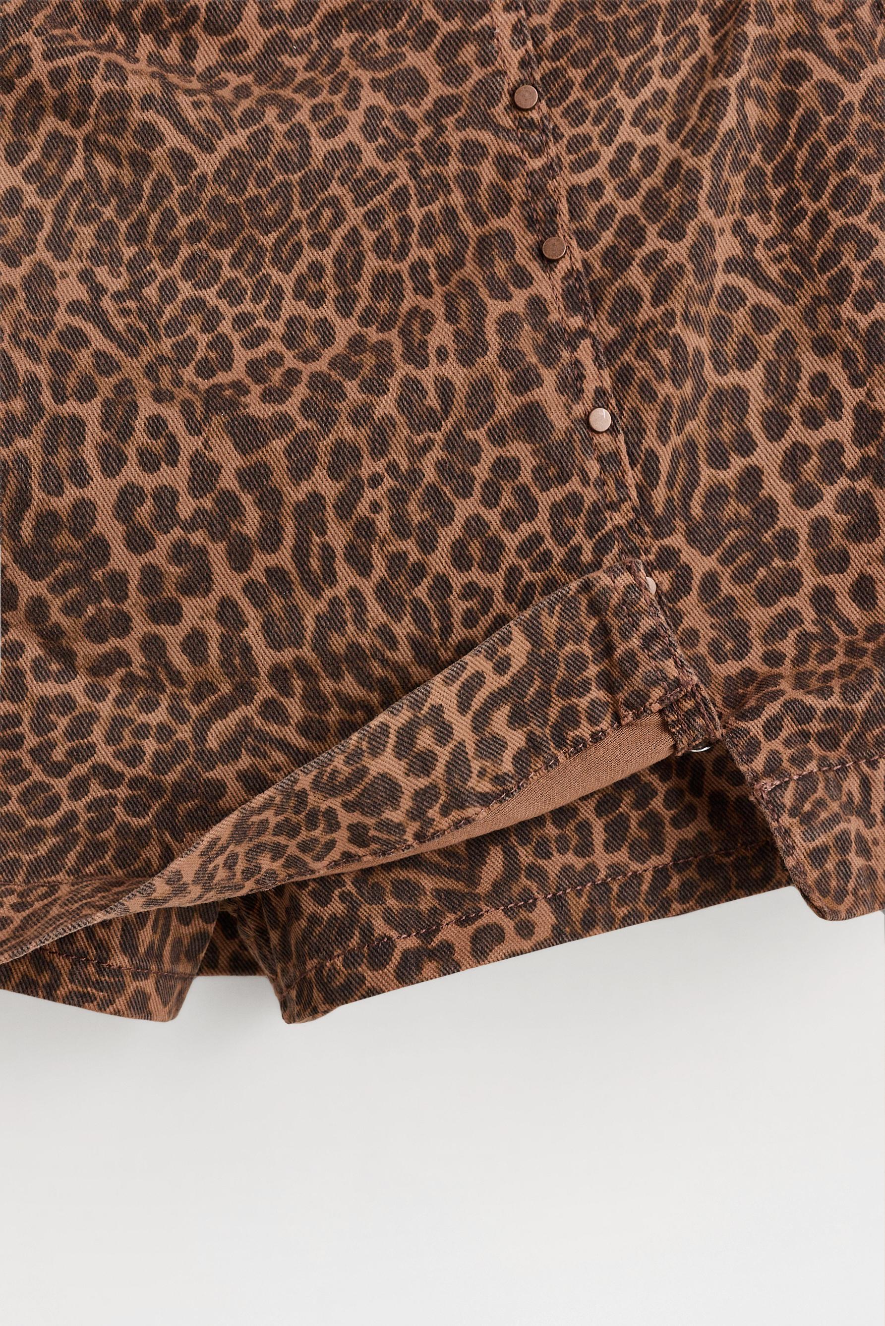 Leopard print skort — CHEETAH