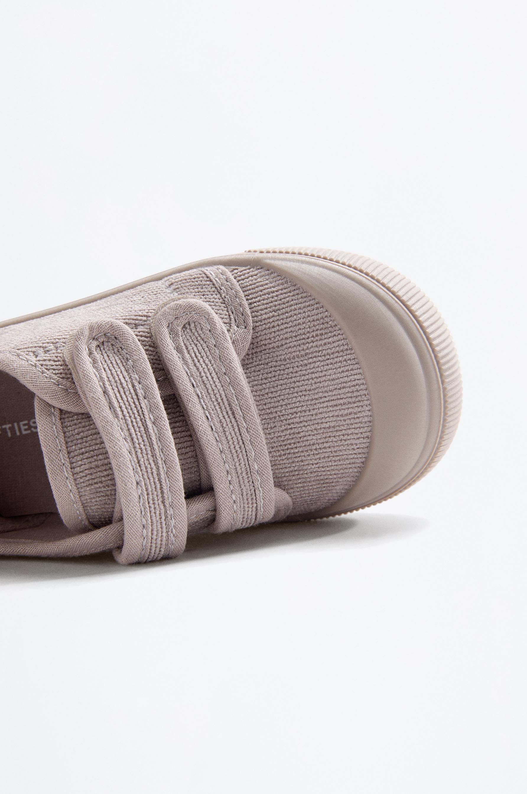Corduroy toecap slippers — GREY