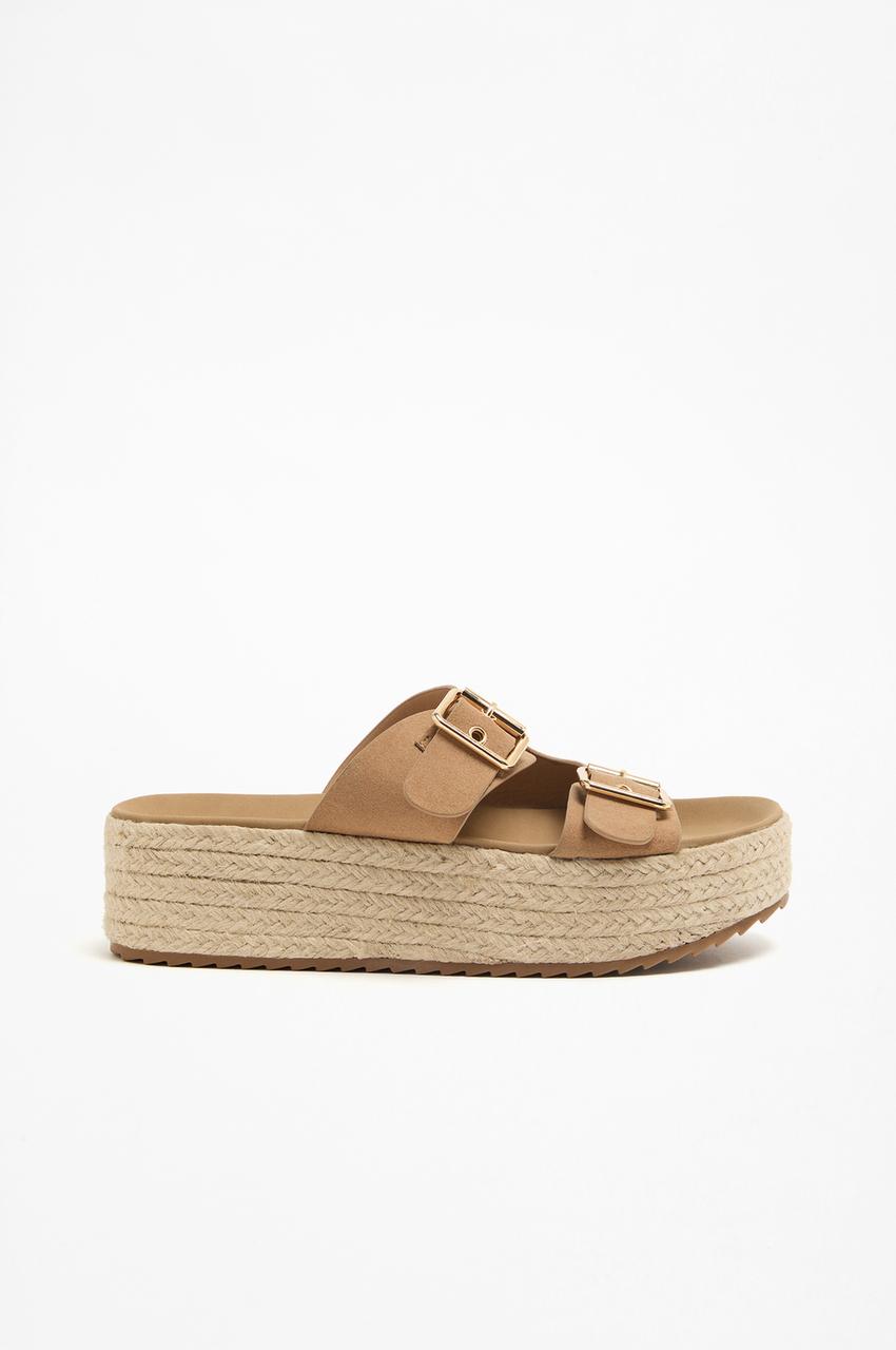 Cuña plataforma hebillas Accesorios Deportivos Ropa Deportiva