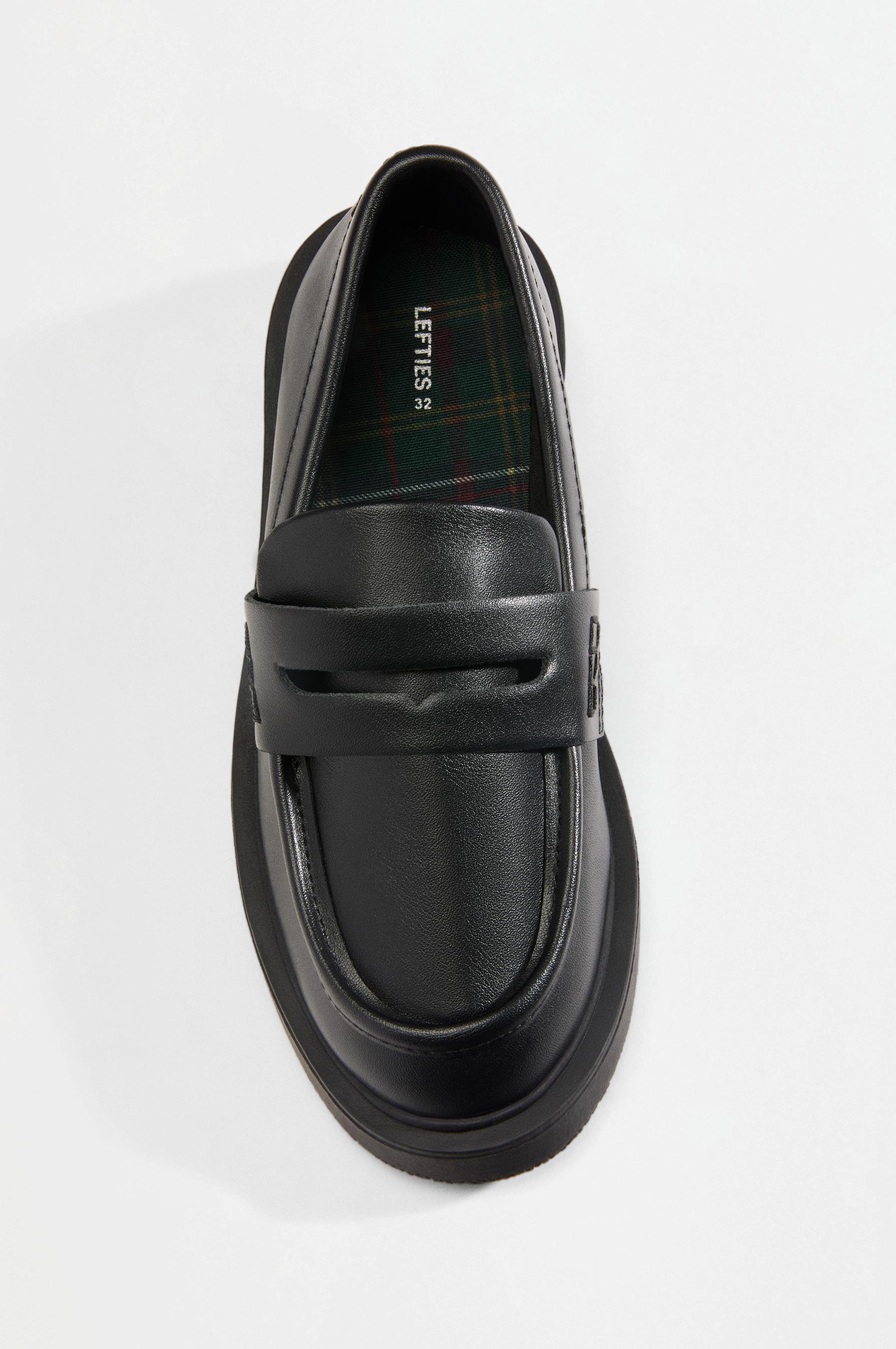 Penny Loafers — BLACK