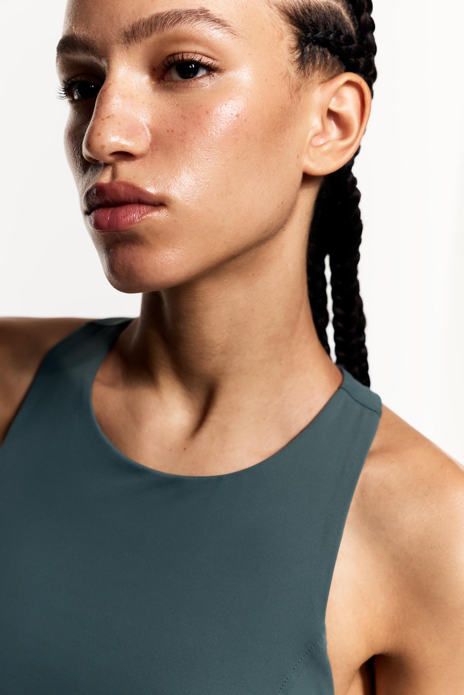 Racerback sports top — EMERALD GREEN