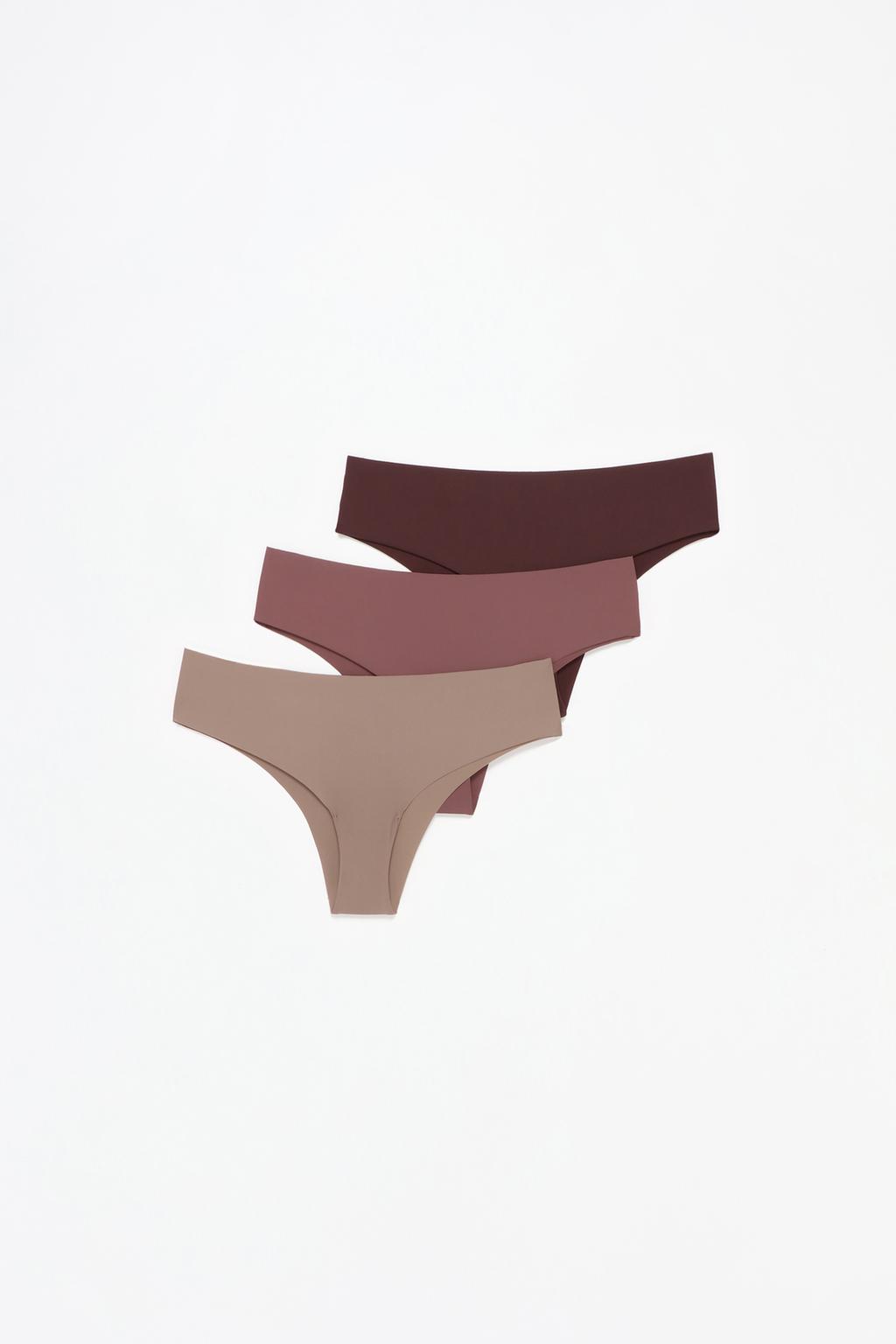 3-Pack of microfibre hipster briefs