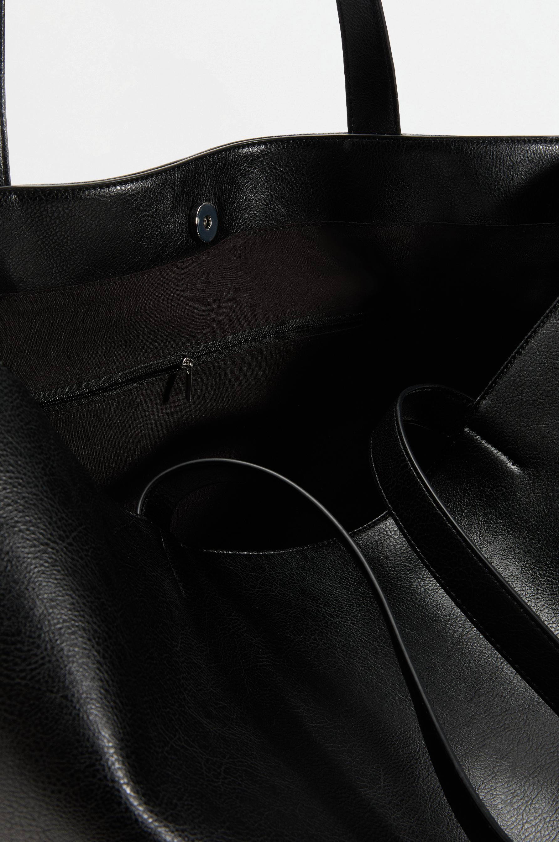 Shopper bag — BLACK