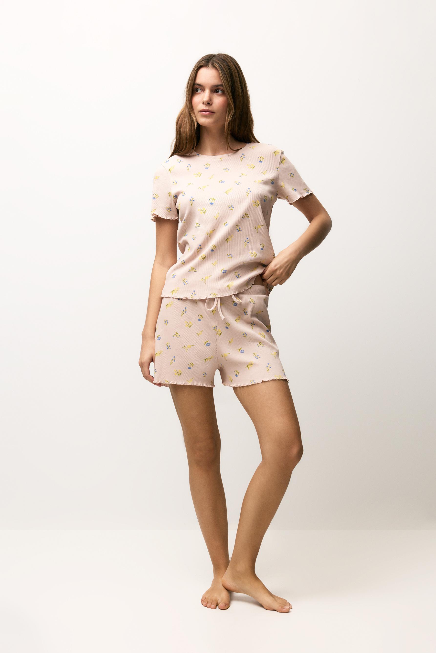 Short printed pyjamas — PINK