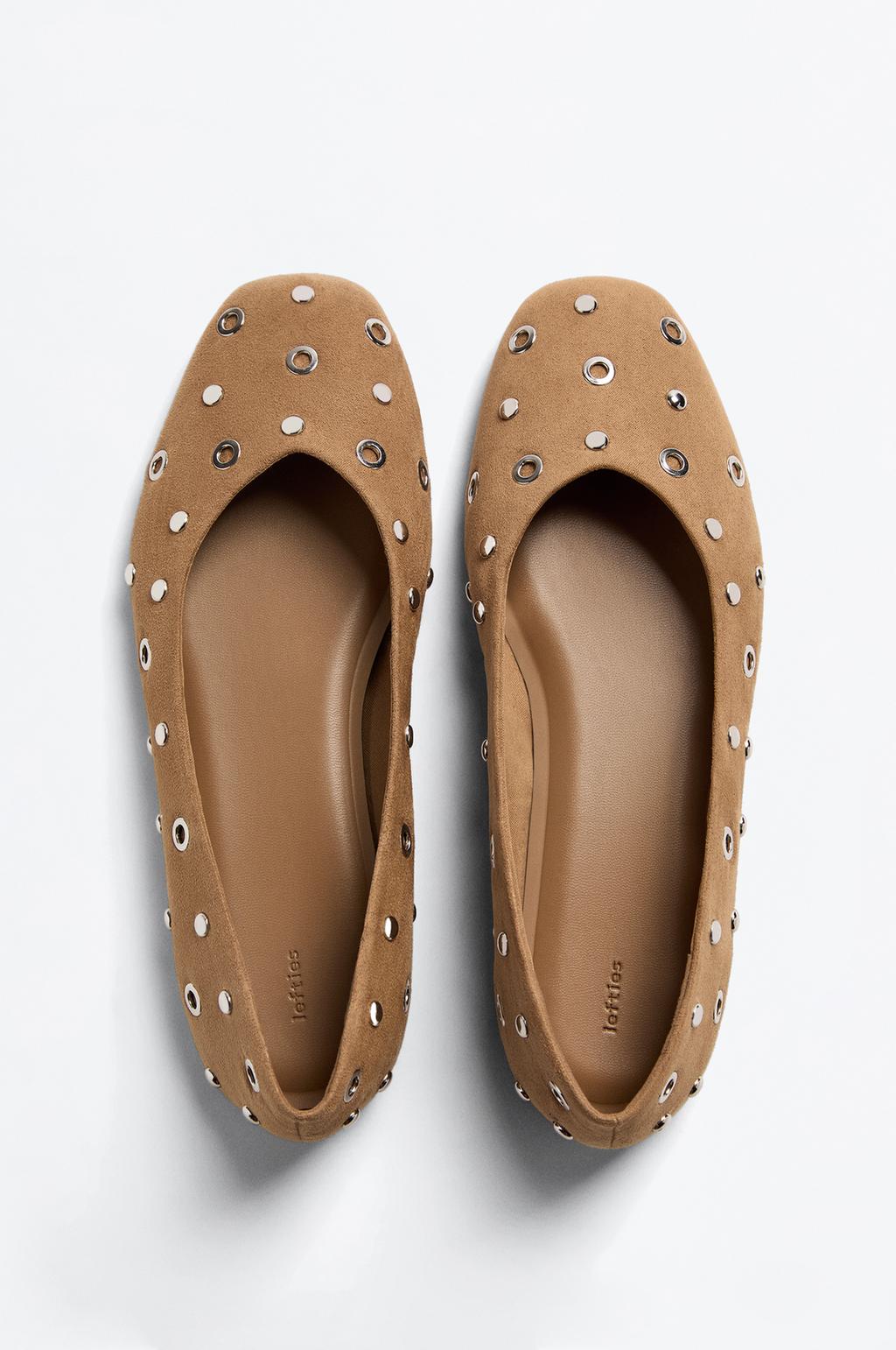 Ballerine con borchie