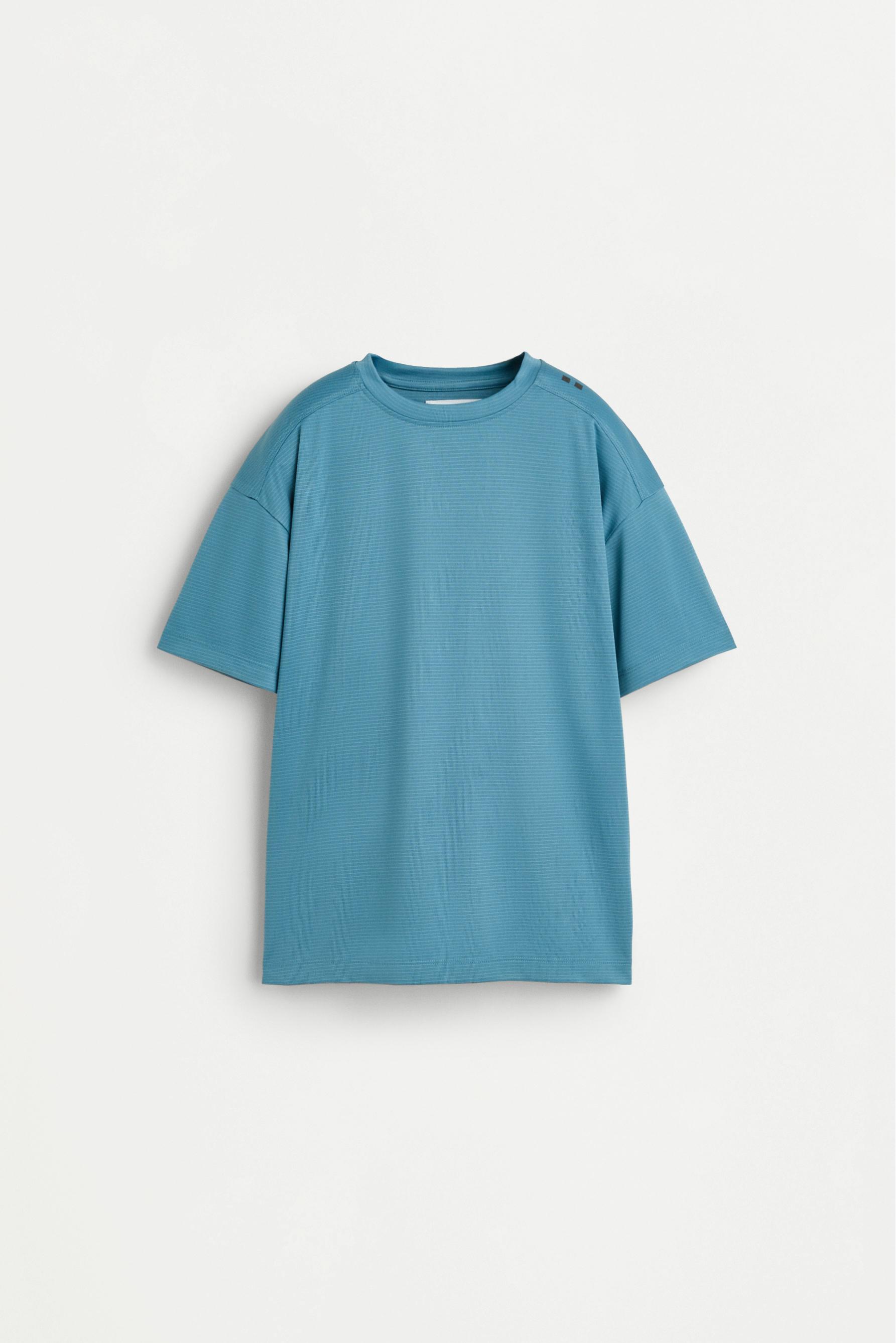 Sports T-shirt — FADED PETROL BLUE