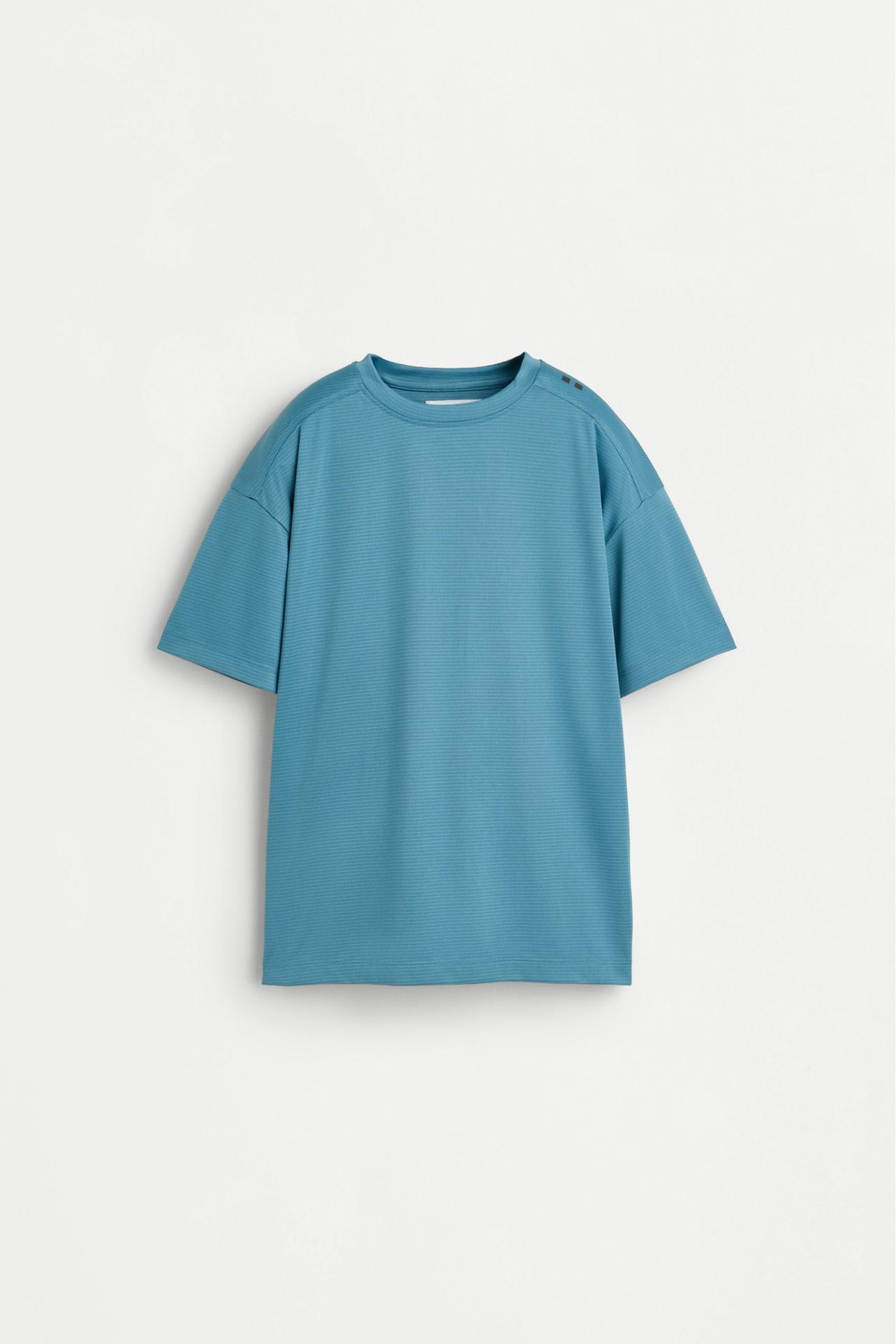 Sports T-shirt — FADED PETROL BLUE