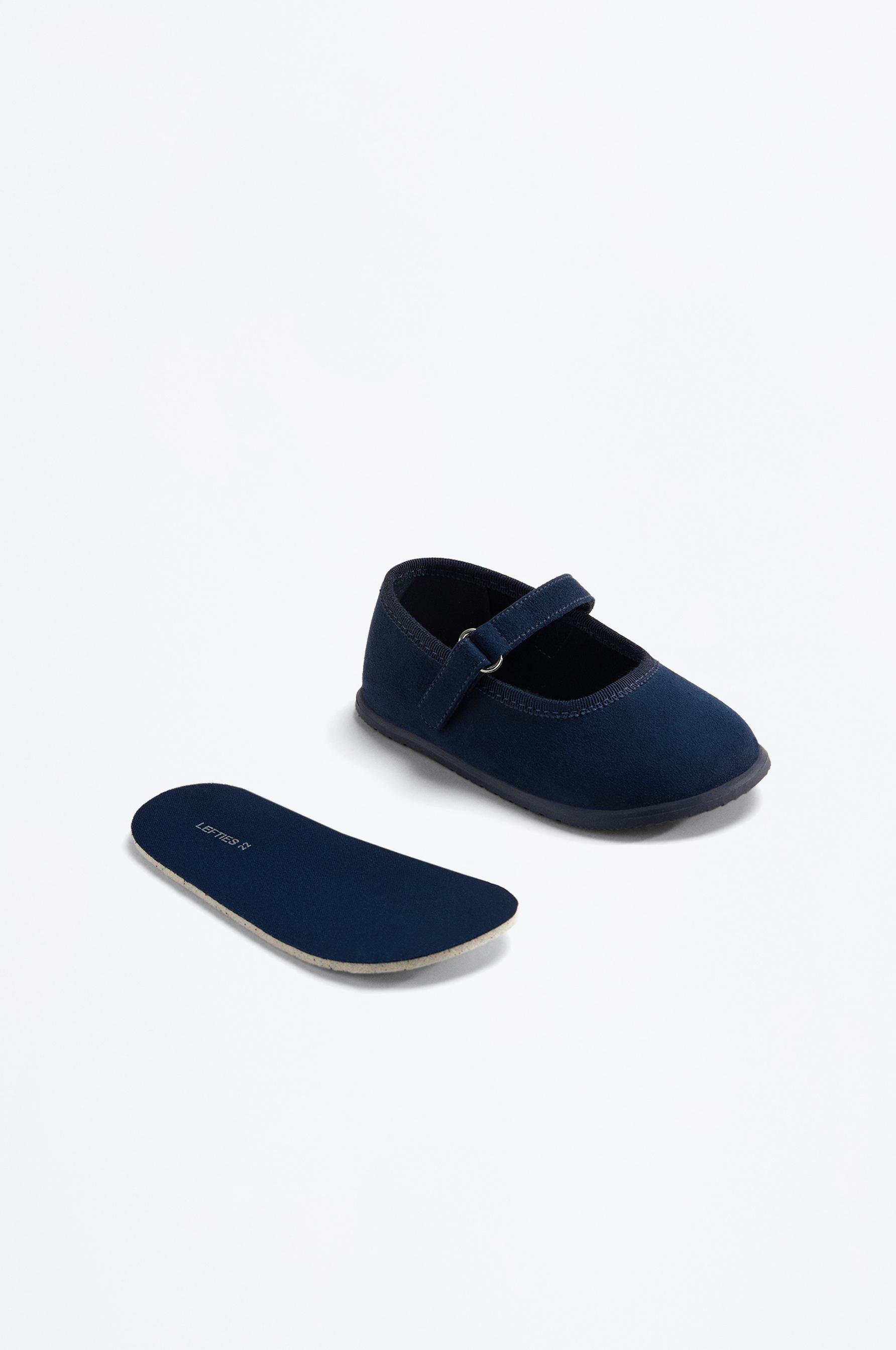Barefoot Ballet Flat — NAVY BLUE
