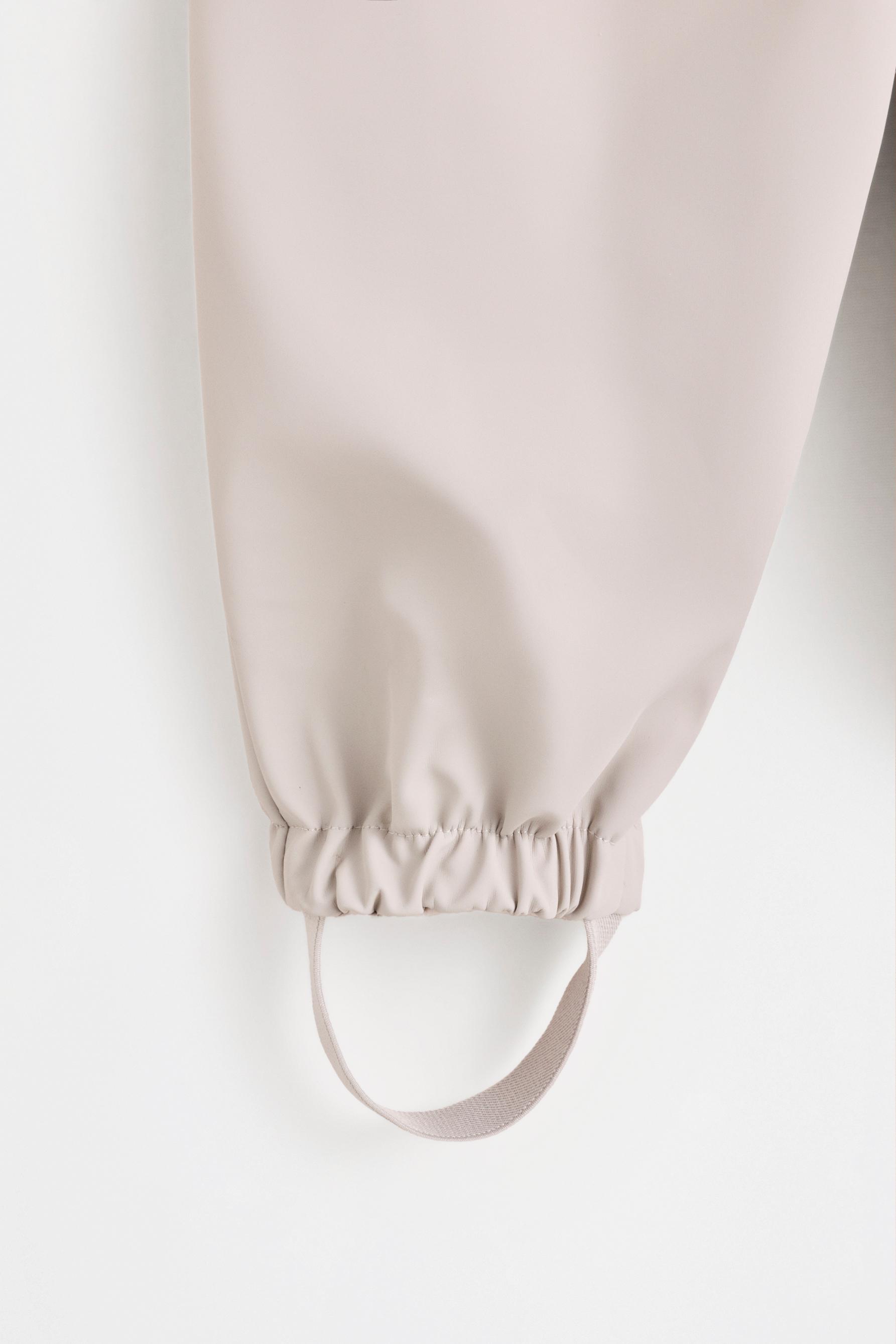 Rubberised fleece-lined overall — MEDIUM GREY
