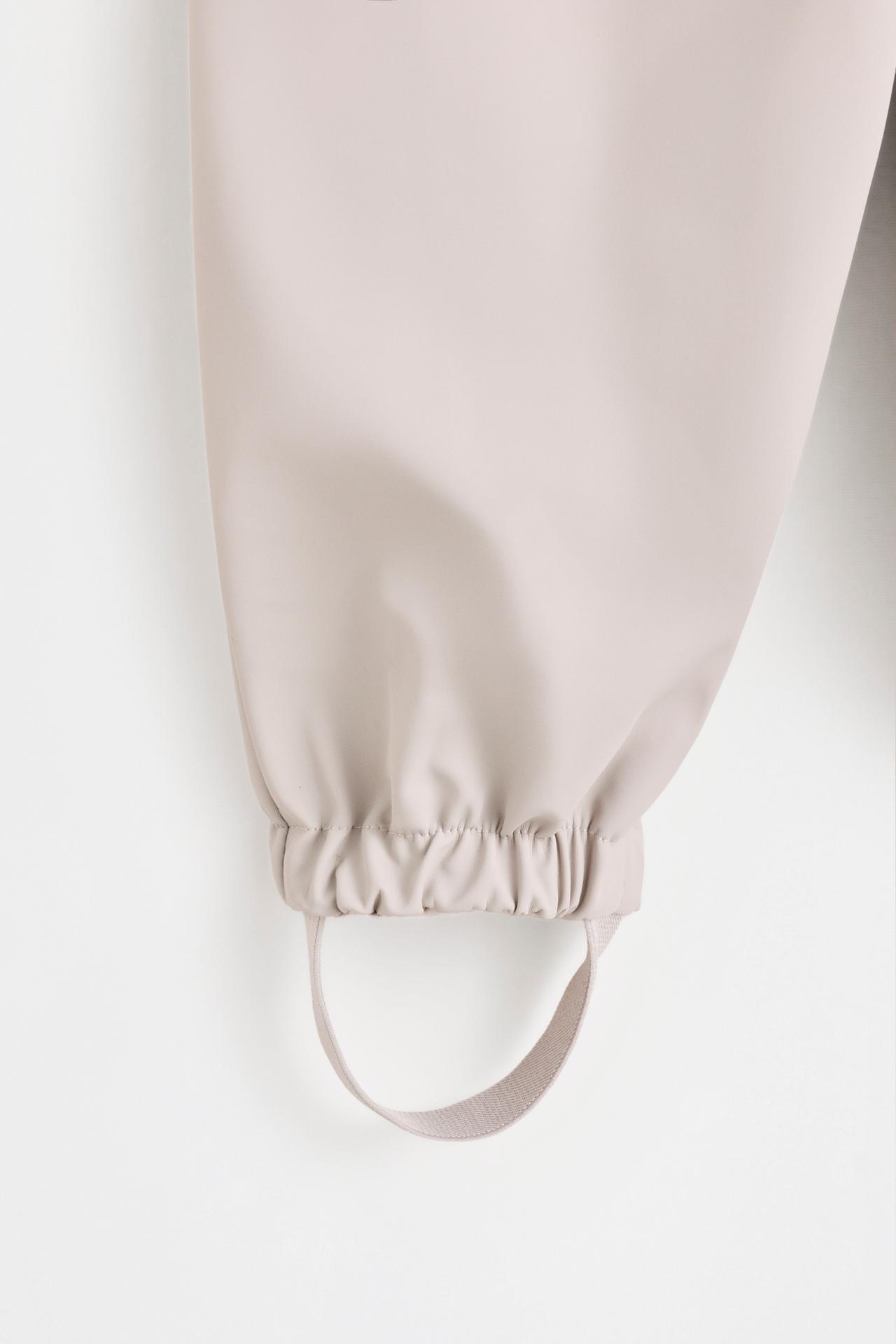 Rubberised fleece-lined overall — MEDIUM GREY