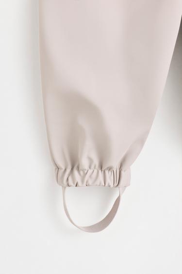 Rubberised fleece-lined overall — MEDIUM GREY 4
