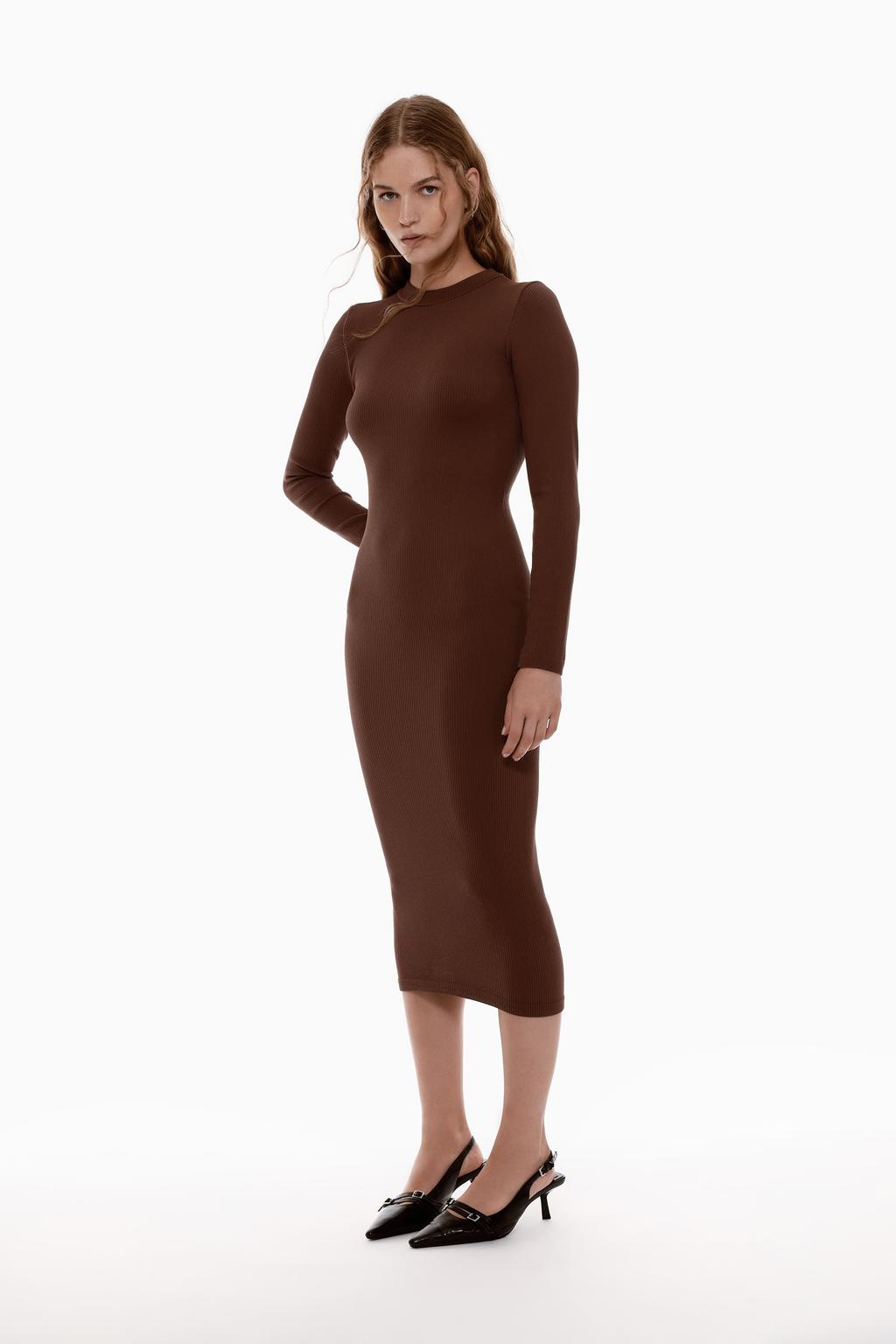 Vestido midi seamless