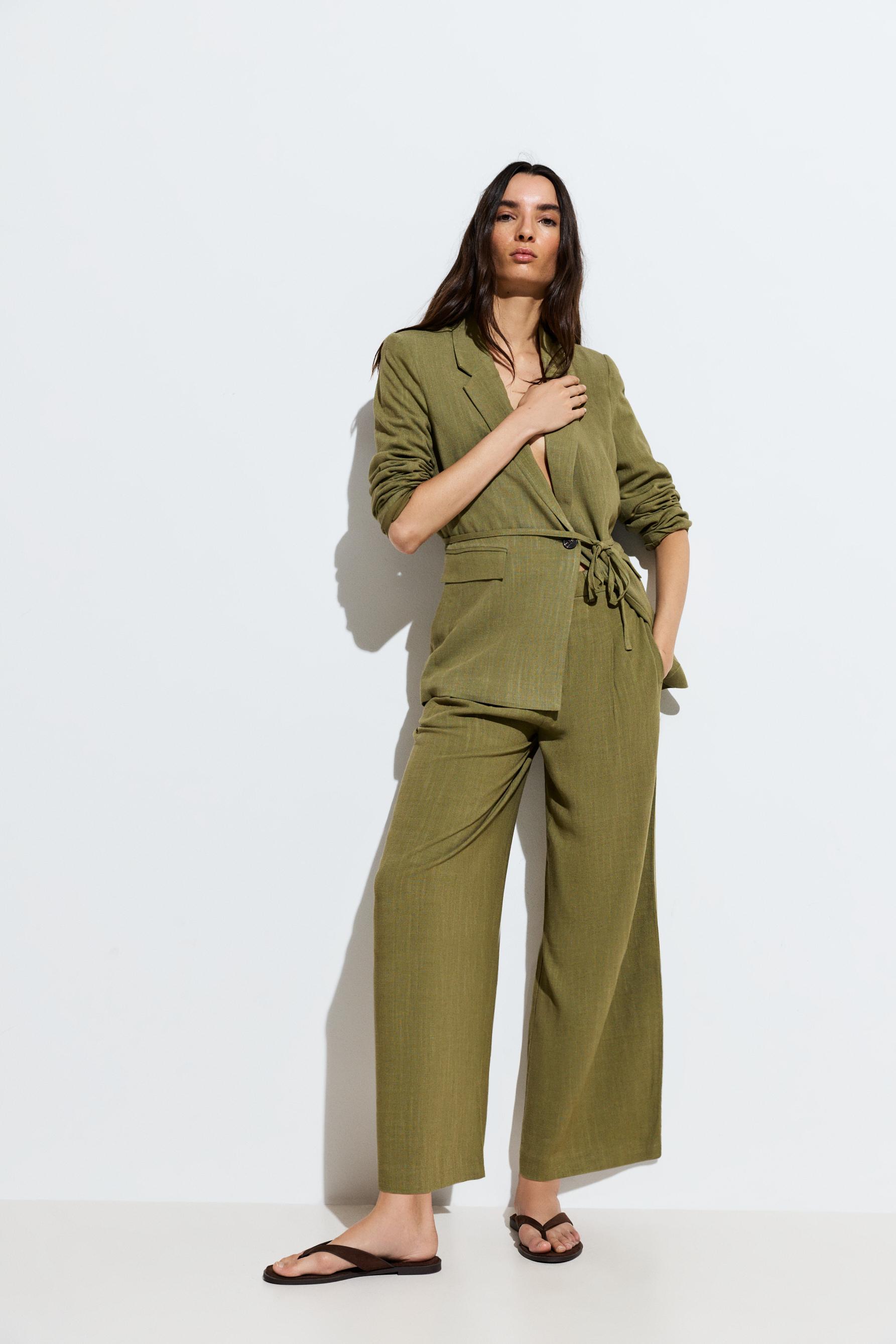 Rustic trousers — MEDIUM KHAKI