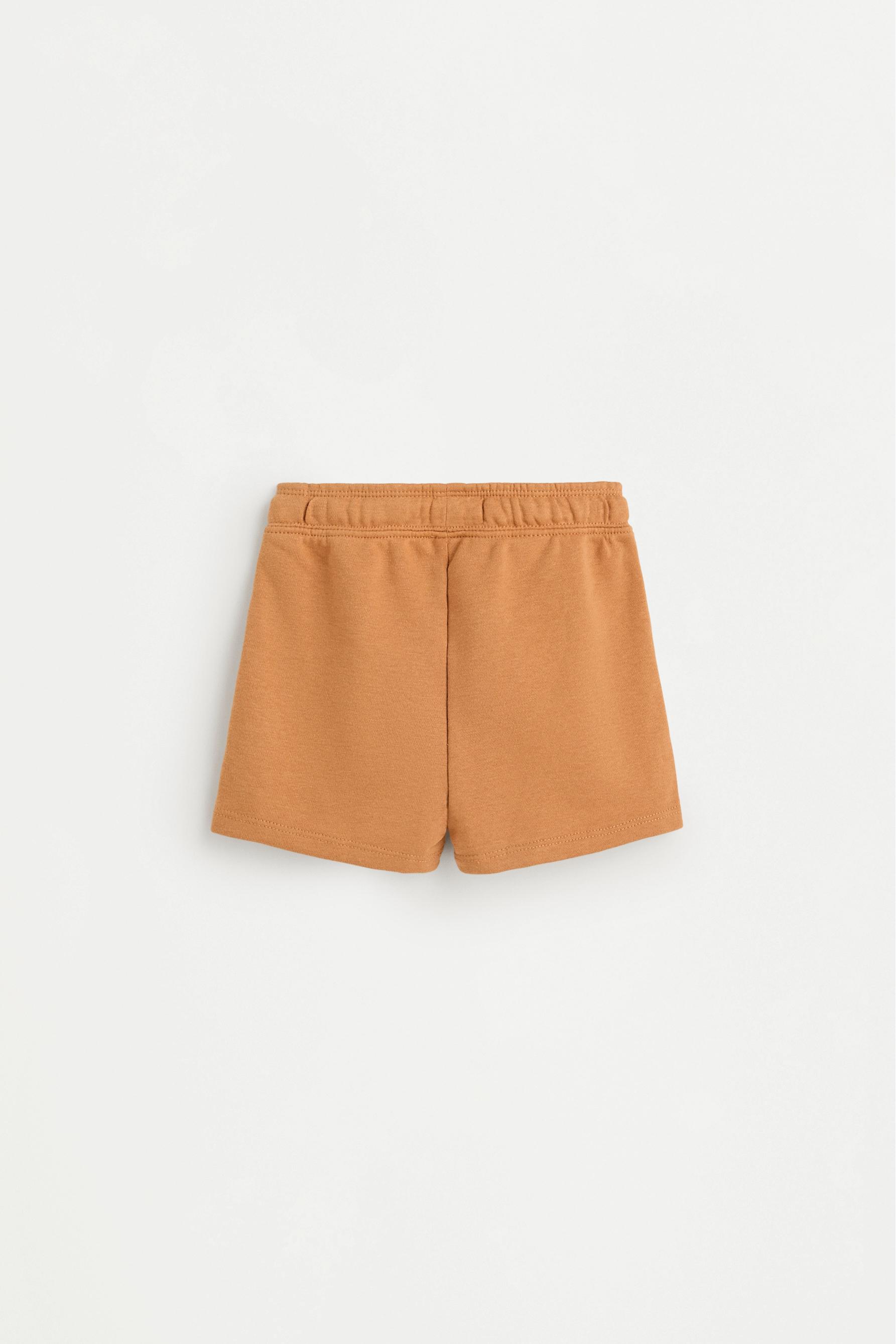 Printed T-shirt and Bermuda shorts set — PUMPKIN