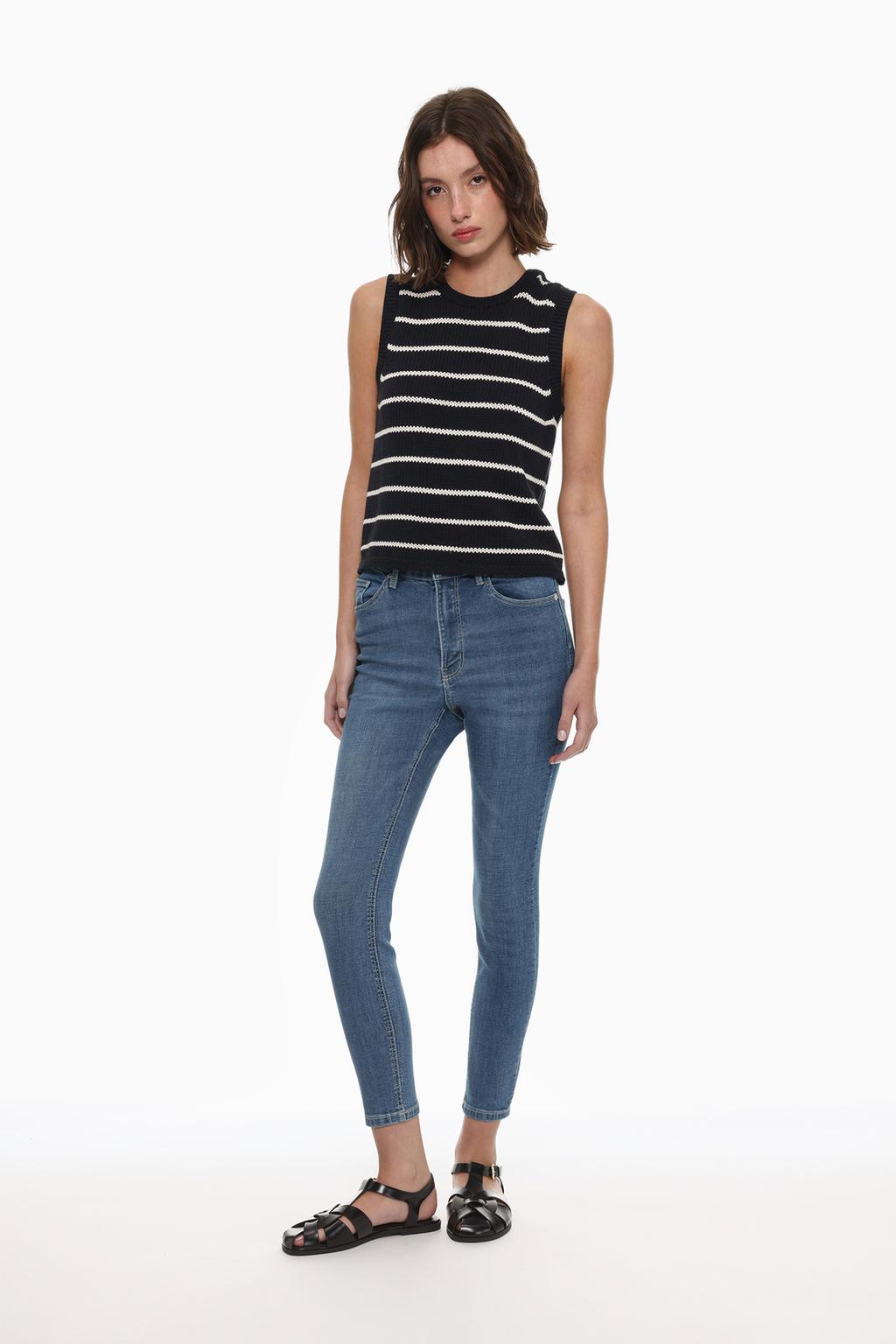 Jeans super high waist