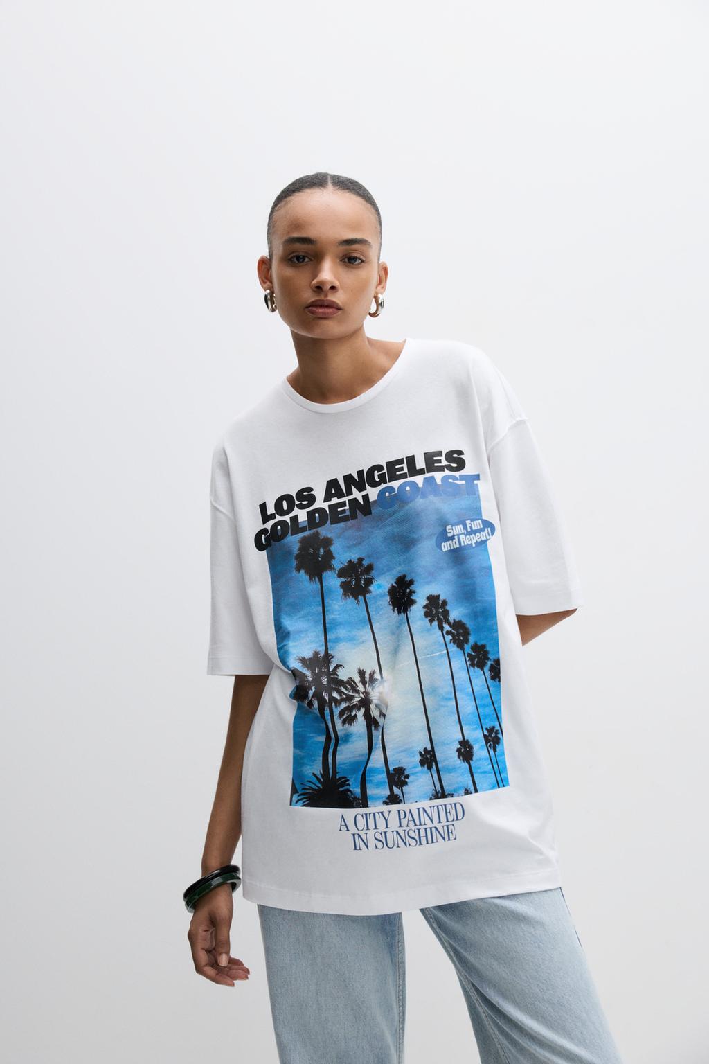 Maxi print T-shirt