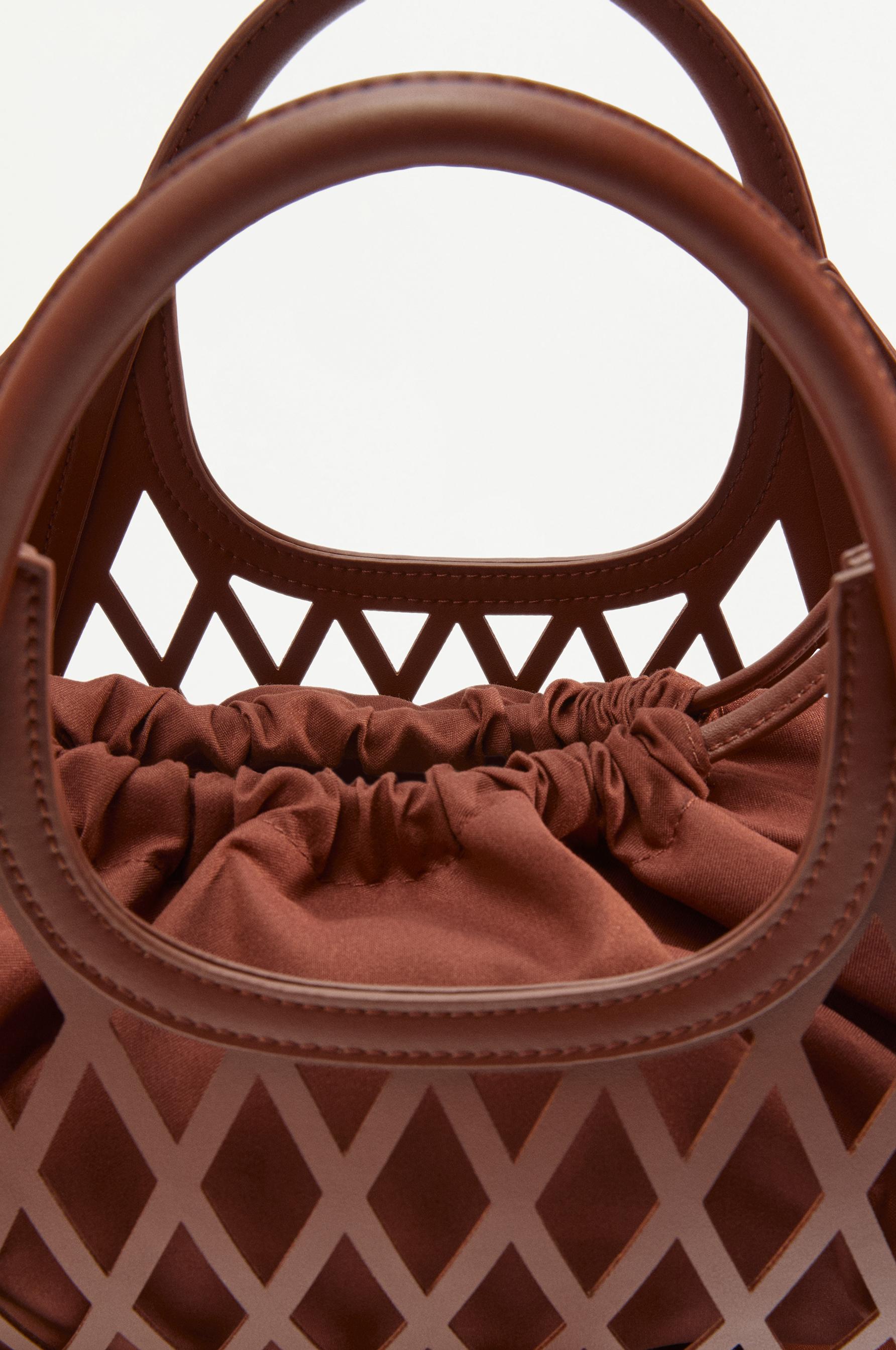 Openwork bag — CAMEL