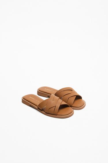 Braided sandals — LEATHER 2