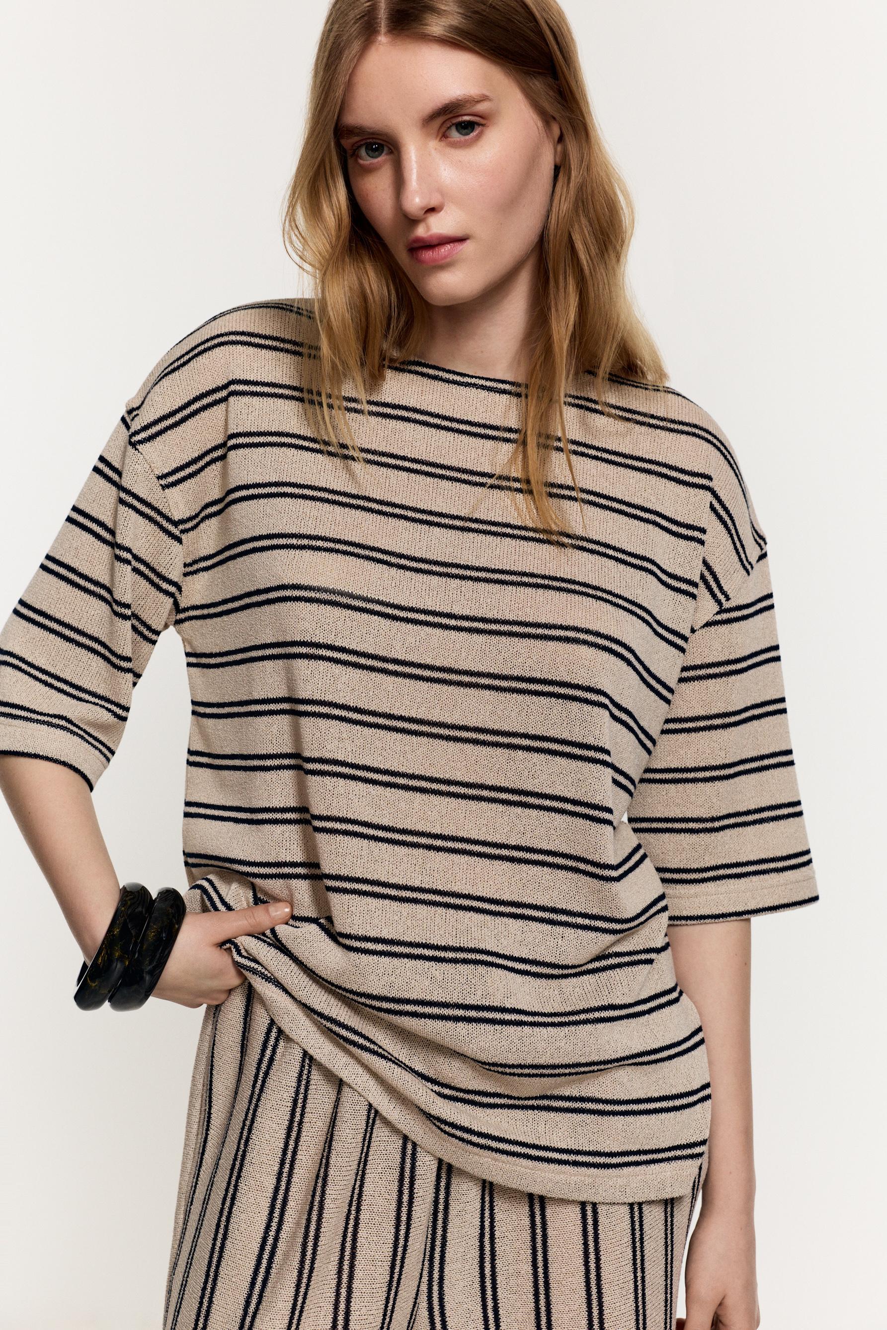 Camiseta punto cortado