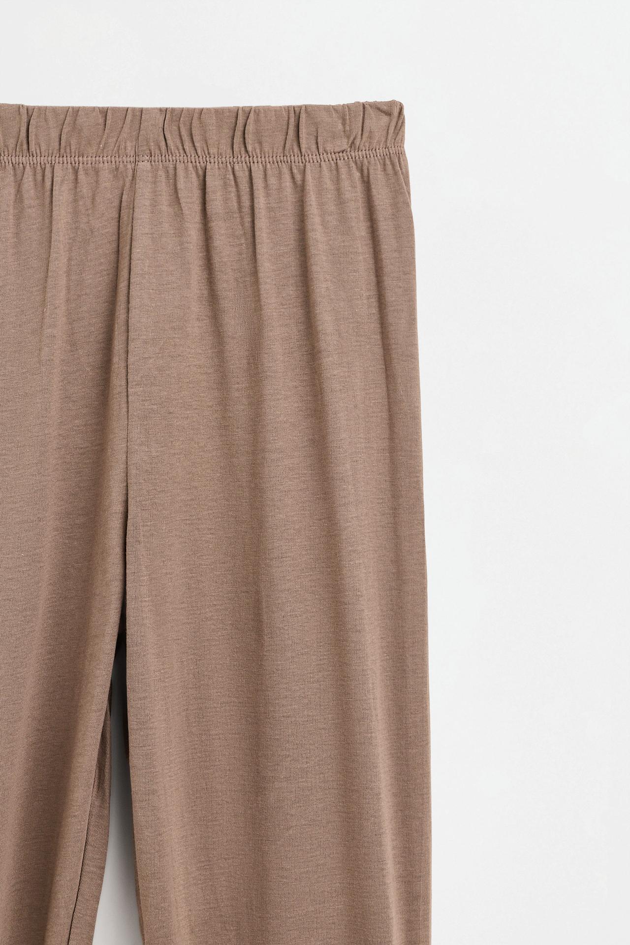 Long printed pyjamas — STONE