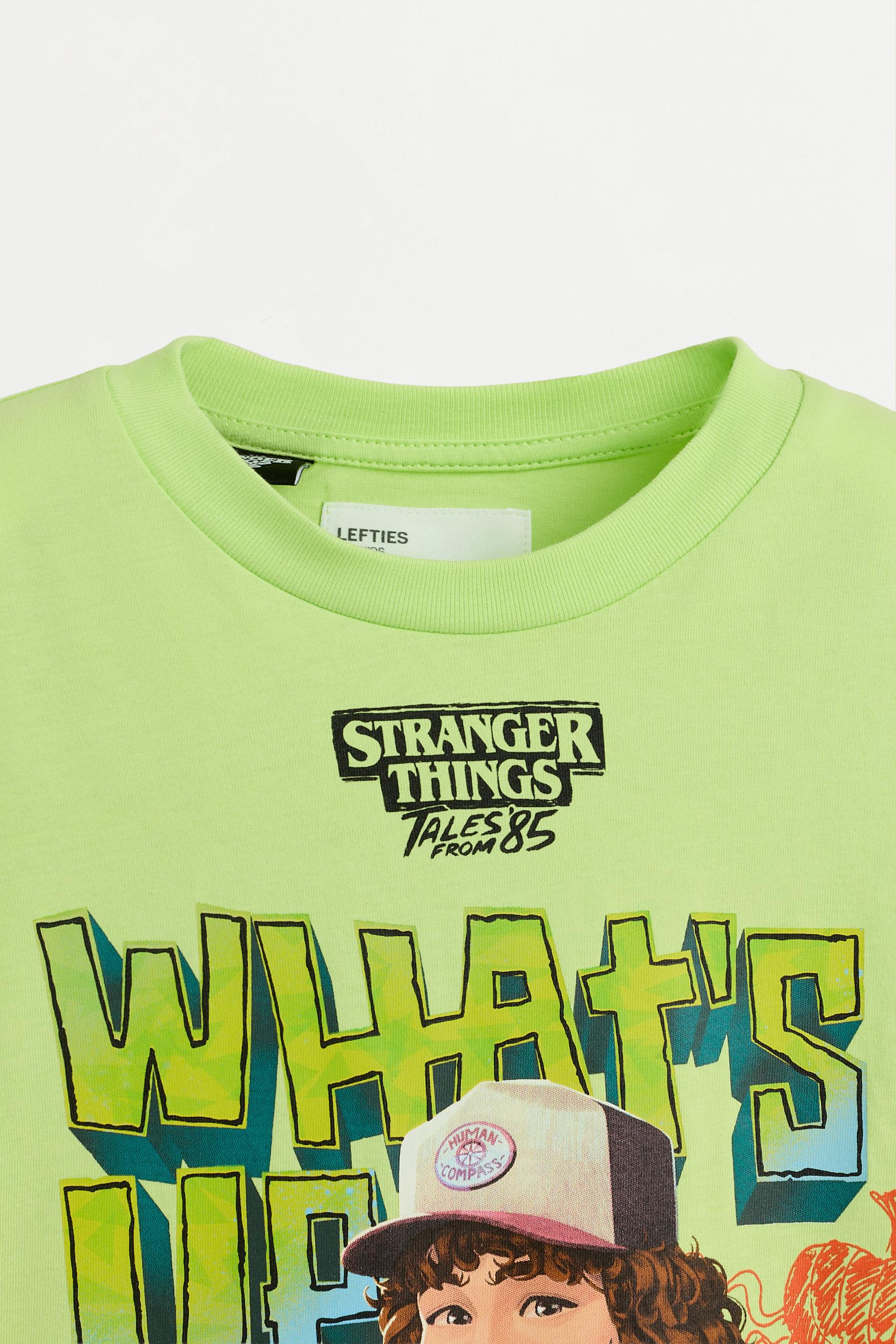 Stranger Things™/© Netflix T-shirt — PALE GREEN
